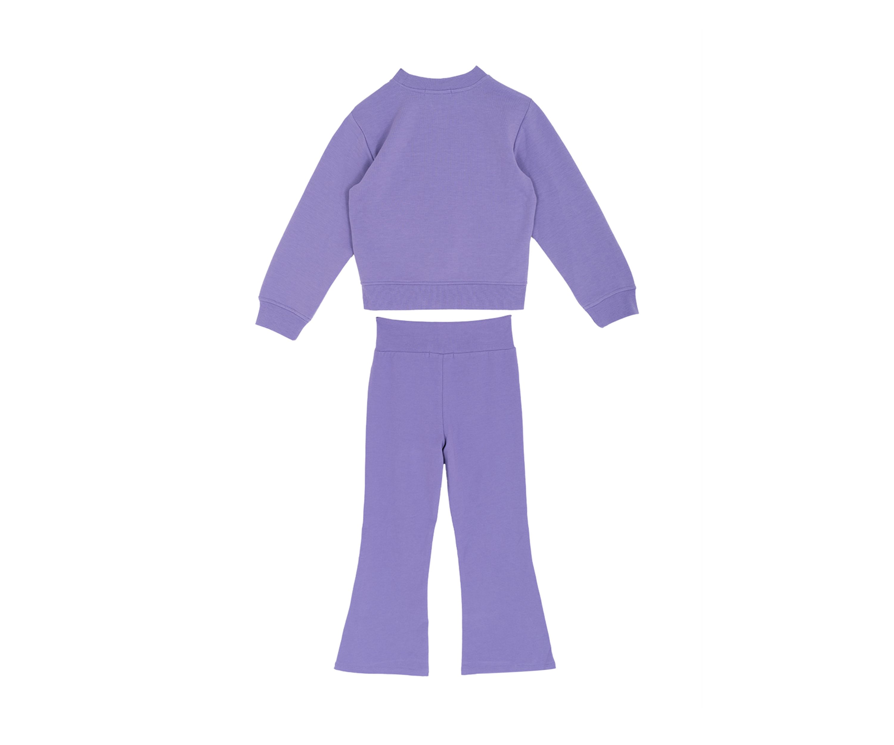 Girls 4-6x Purple Sequin Star Set