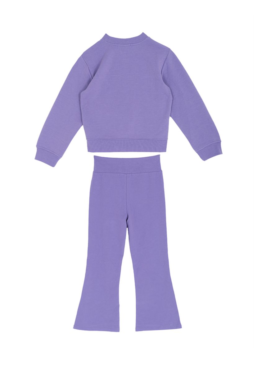 Girls 4-6x Purple Sequin Star Set