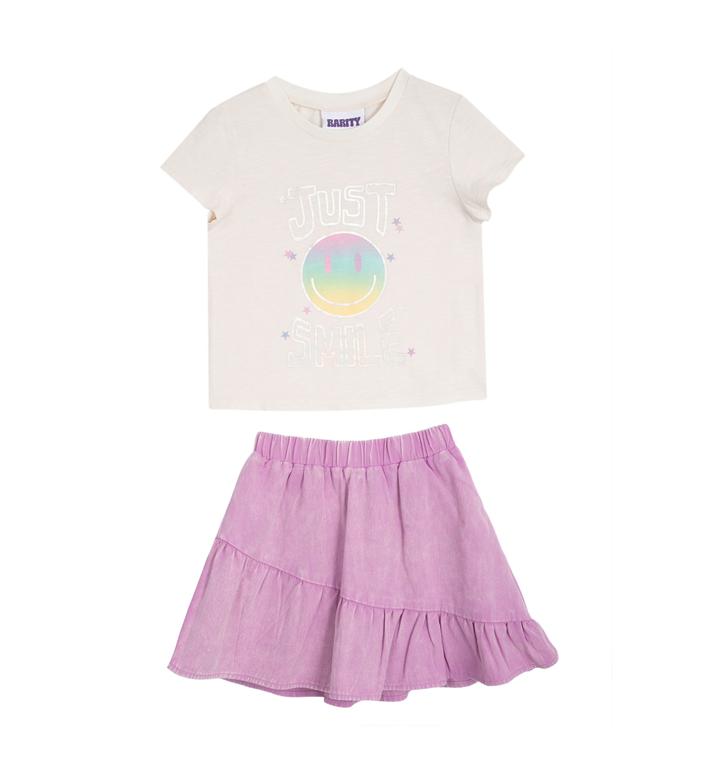 Girls 4-6x Just Smile Skort