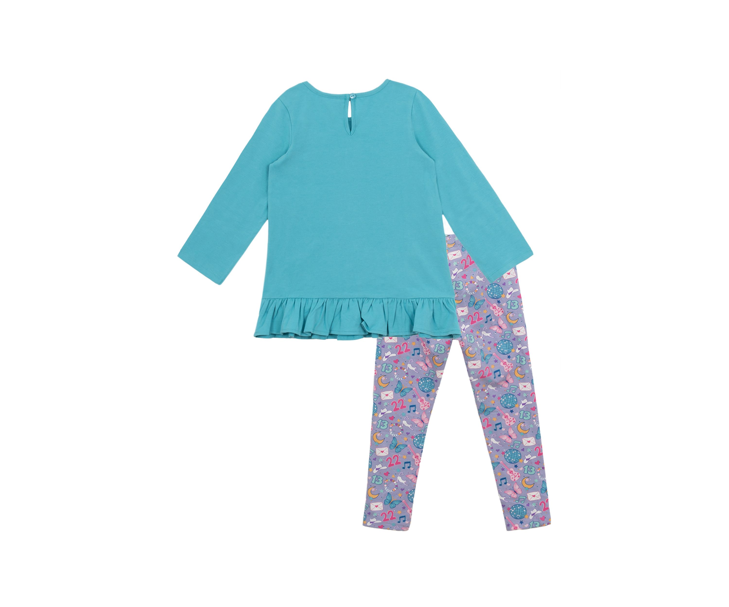 Girls 4-6x Cat Legging Set 