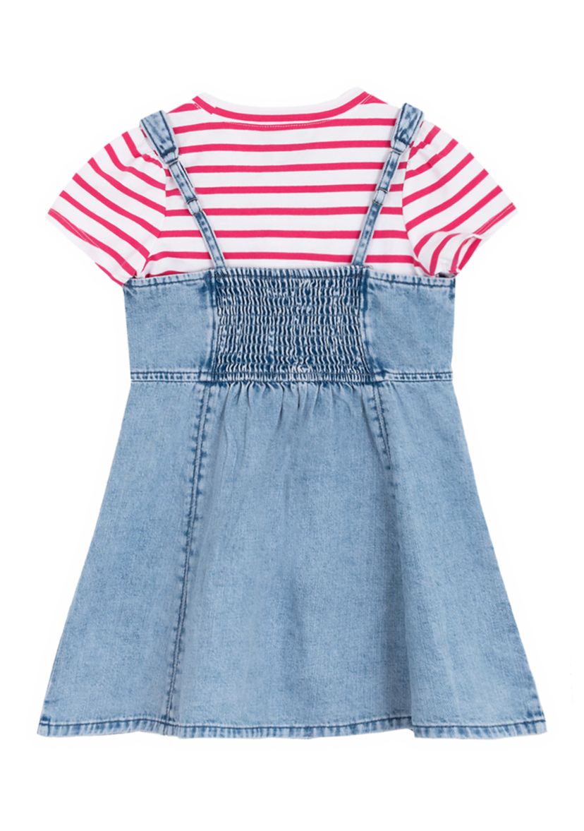 Girls 4-6x Denim Jumper 