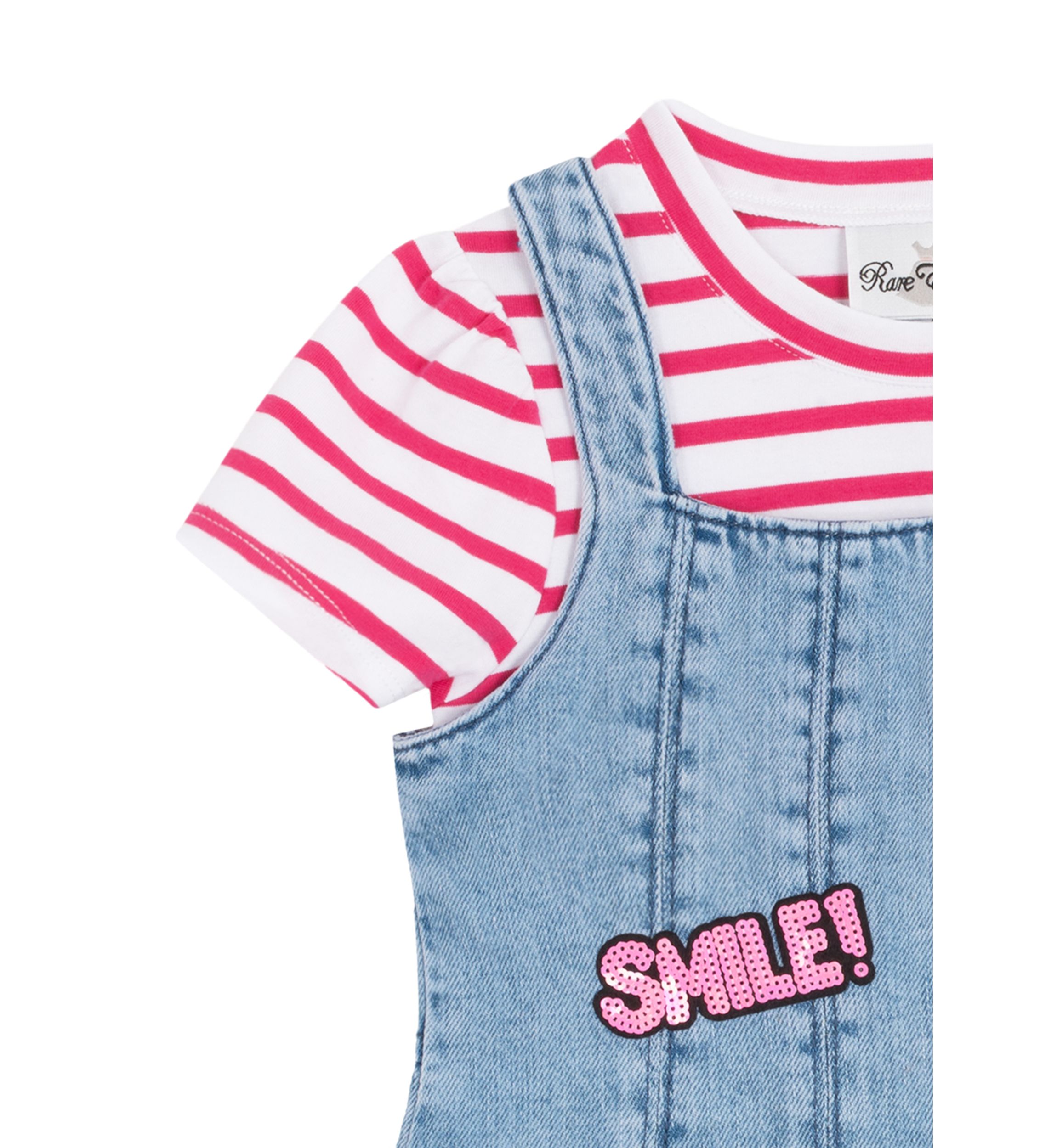 Girls 4-6x Denim Jumper 