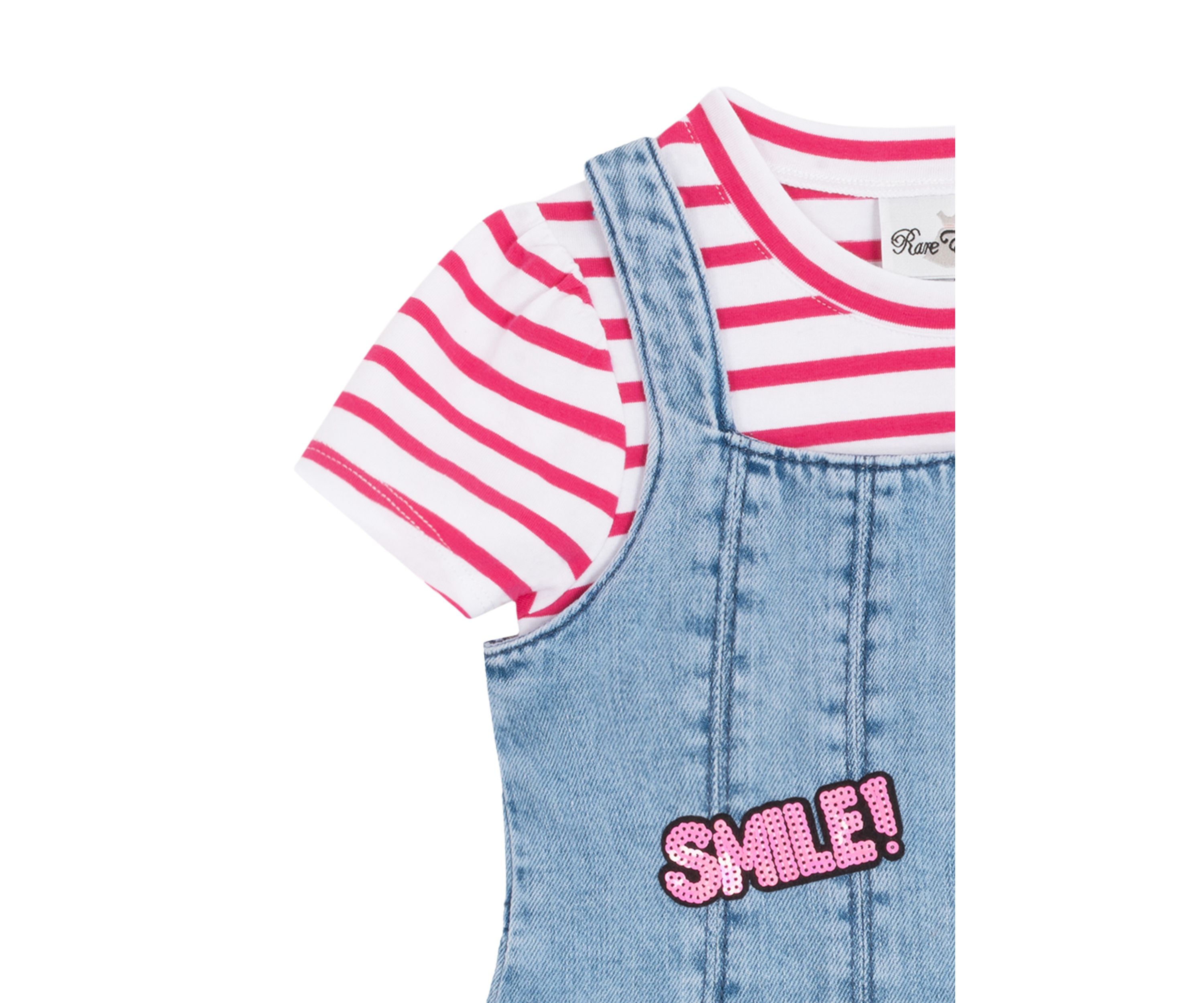 Girls 4-6x Denim Jumper 