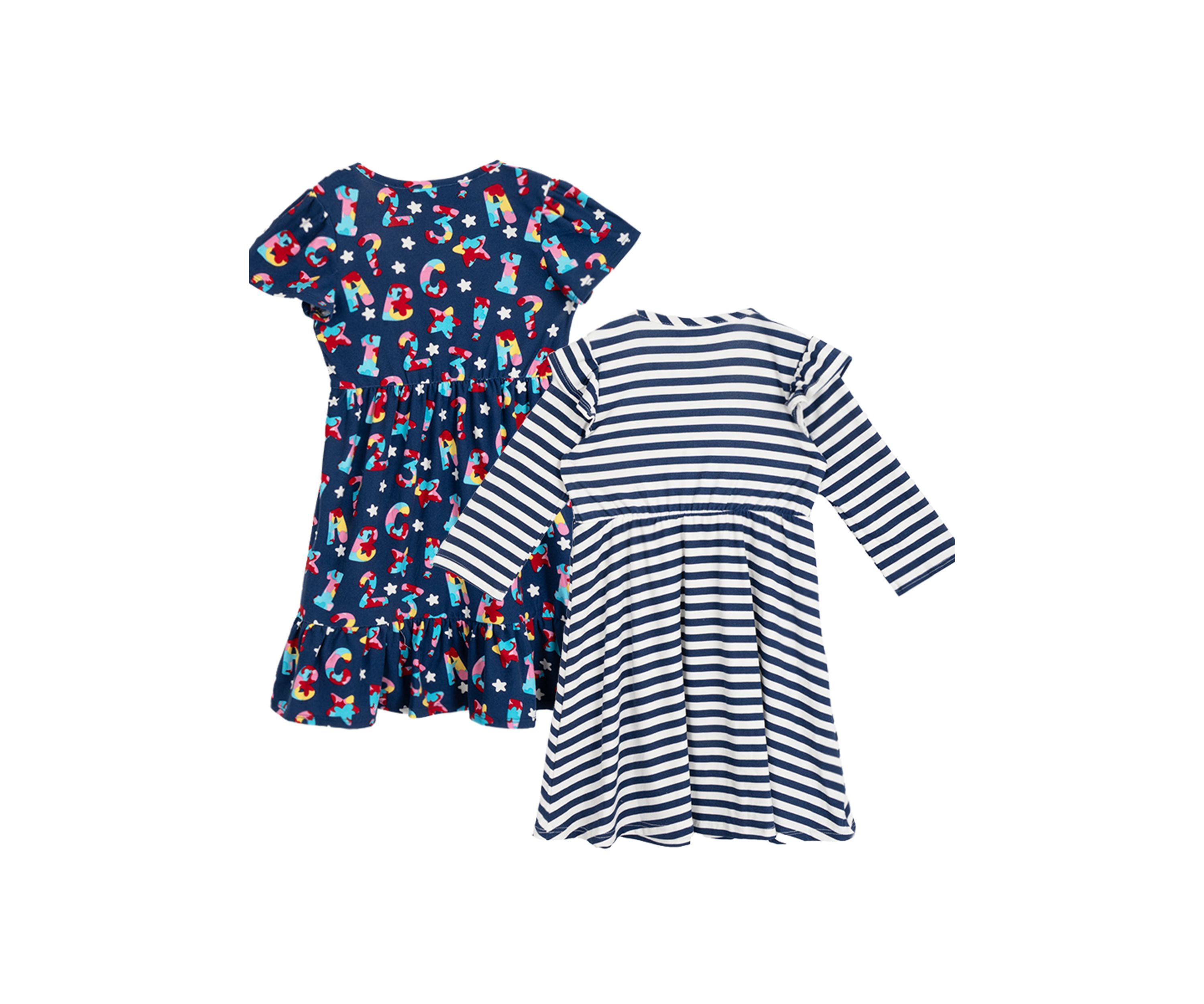 Girls 4-6x Dress Set with Scrunchies