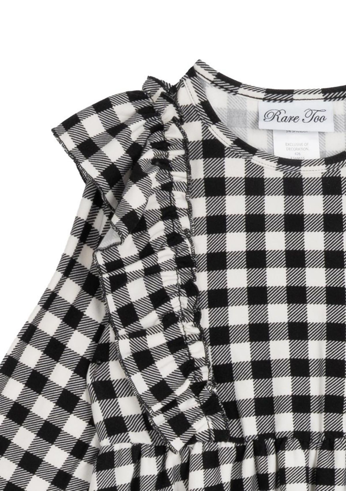 Girls 4-6x Harvest Dress Set with Hair Ties