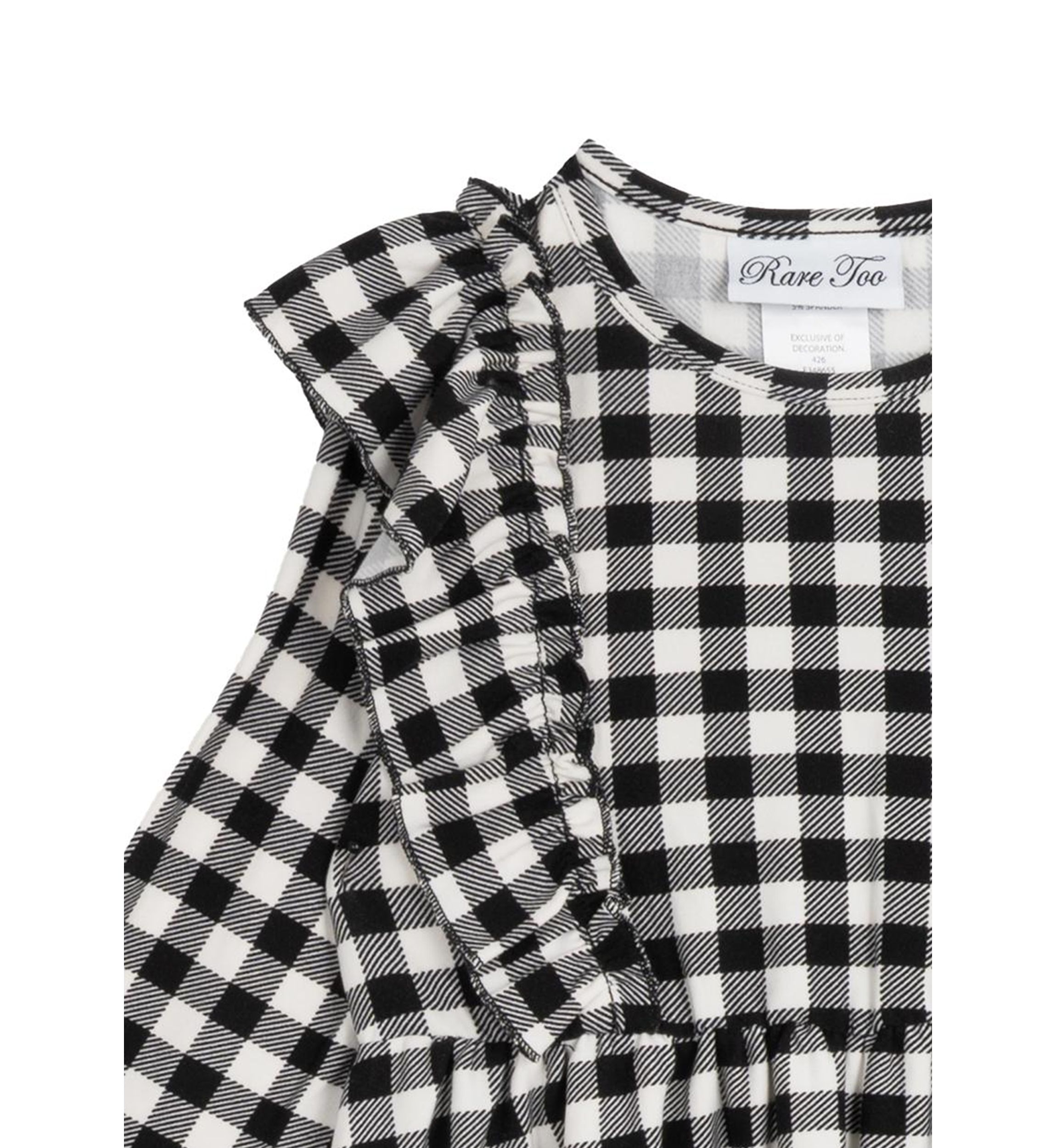 Girls 4-6x Harvest Dress Set with Hair Ties