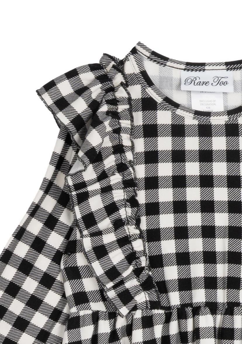 Girls 4-6x Harvest Dress Set with Hair Ties
