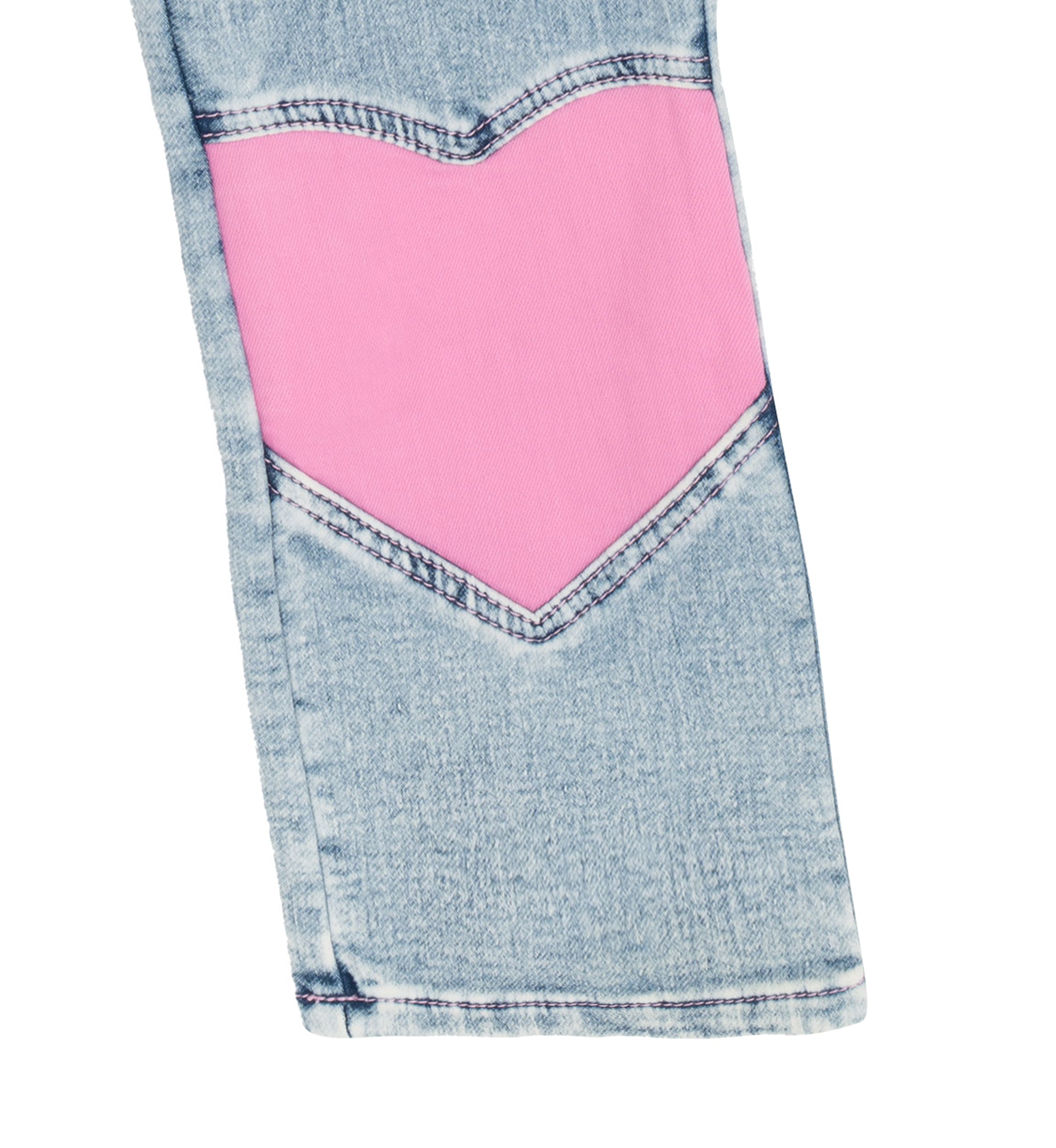 Girls 4-6x Pink Heart Jean Set