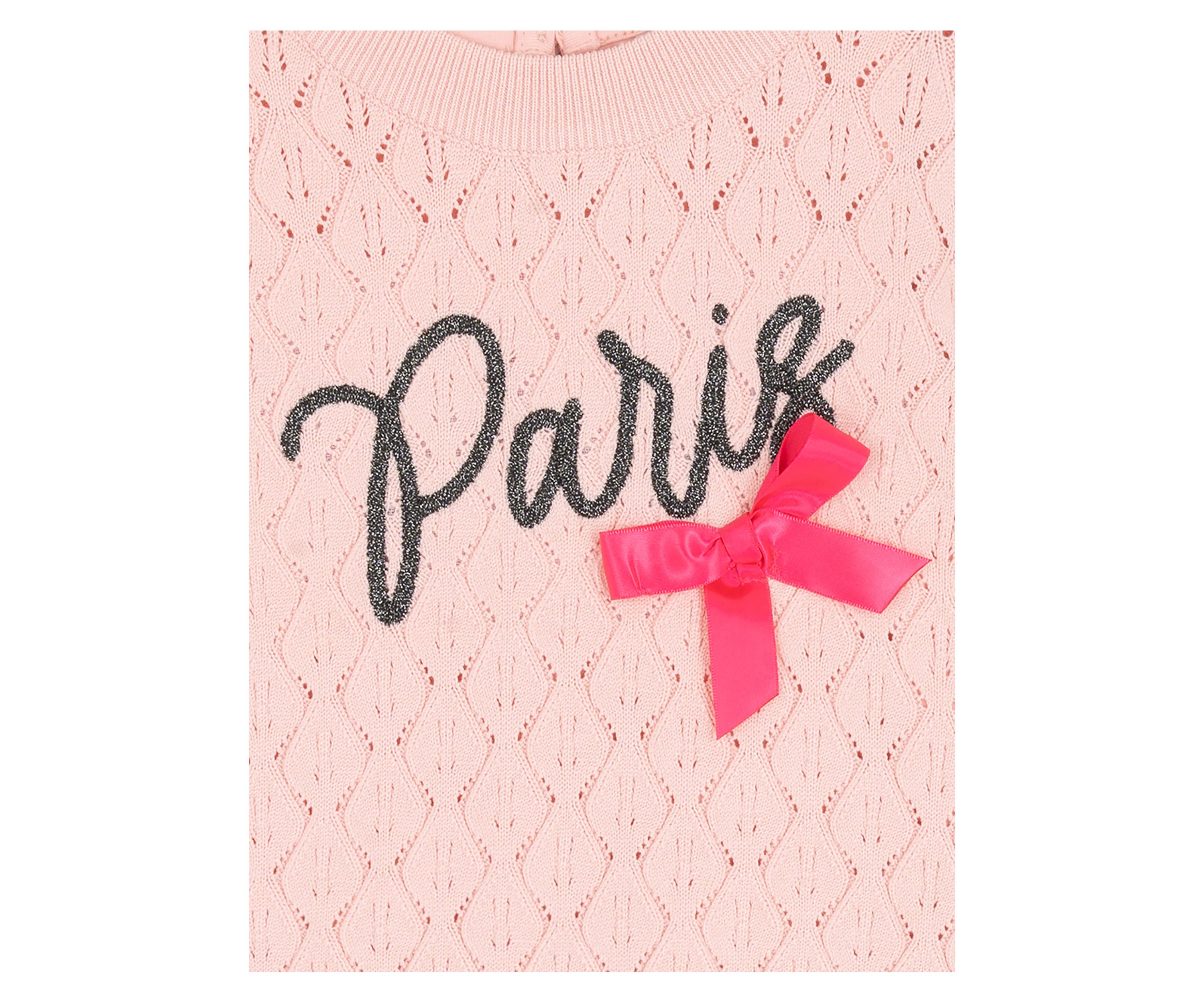 Girls 4-6x Paris Sweater Cheetah Skirt 