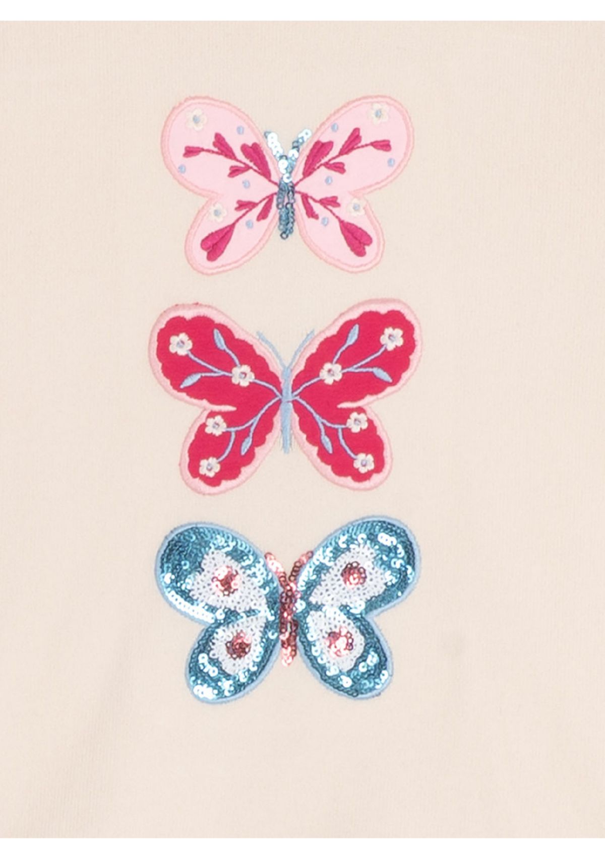 Girls 4-6x Buttefly Top and Legging Set 