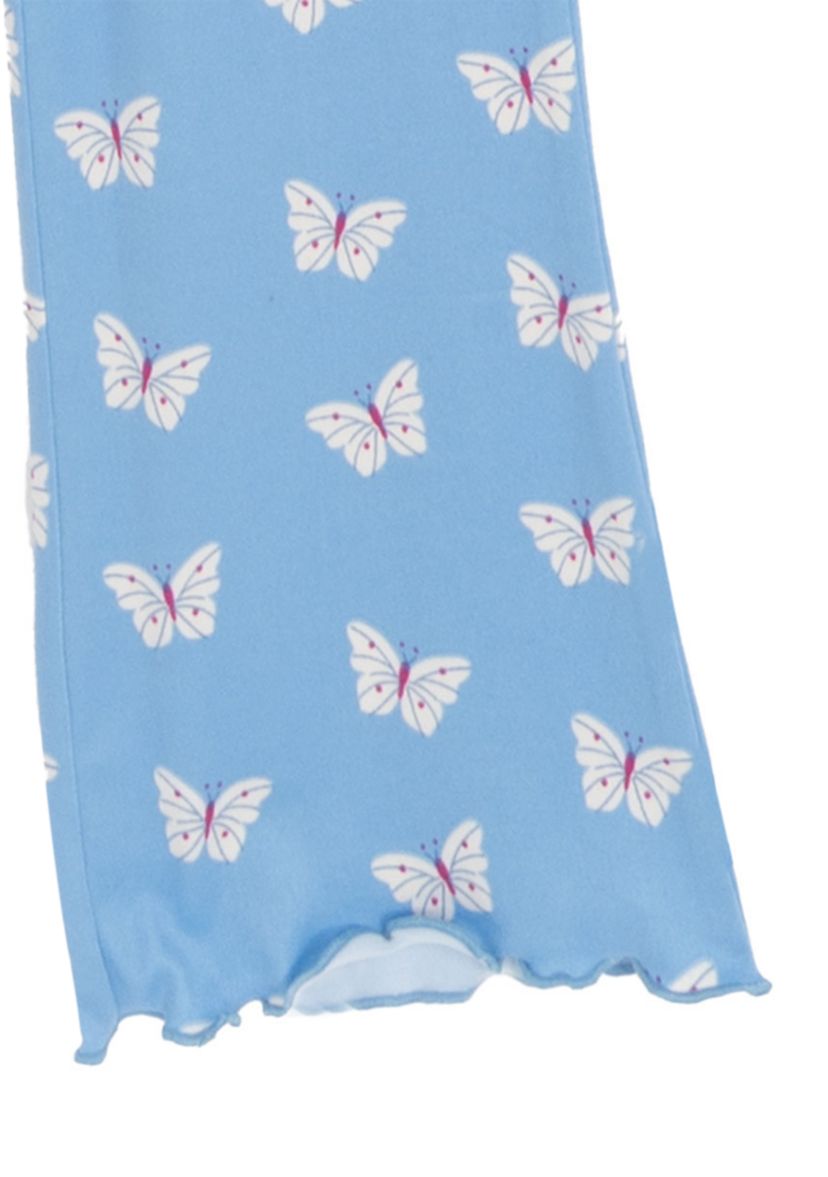 Girls 4-6x Buttefly Top and Legging Set 