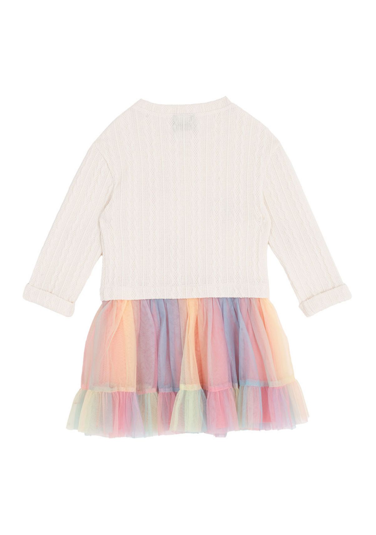 Girls 4-6x Bow Sweater and Tutu Set