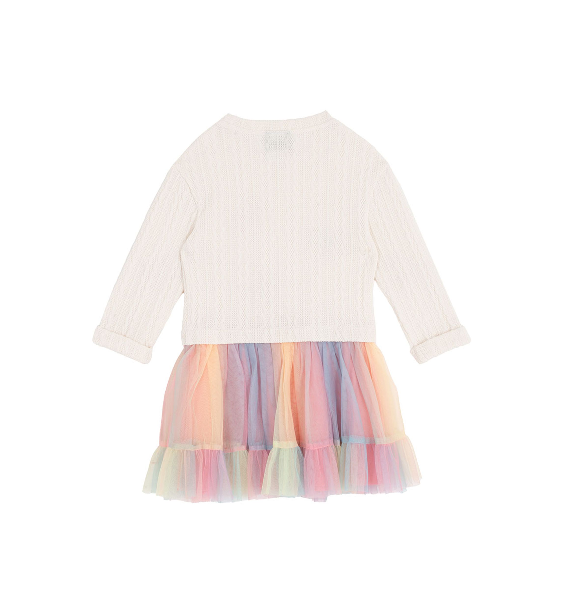 Girls 4-6x Bow Sweater and Tutu Set