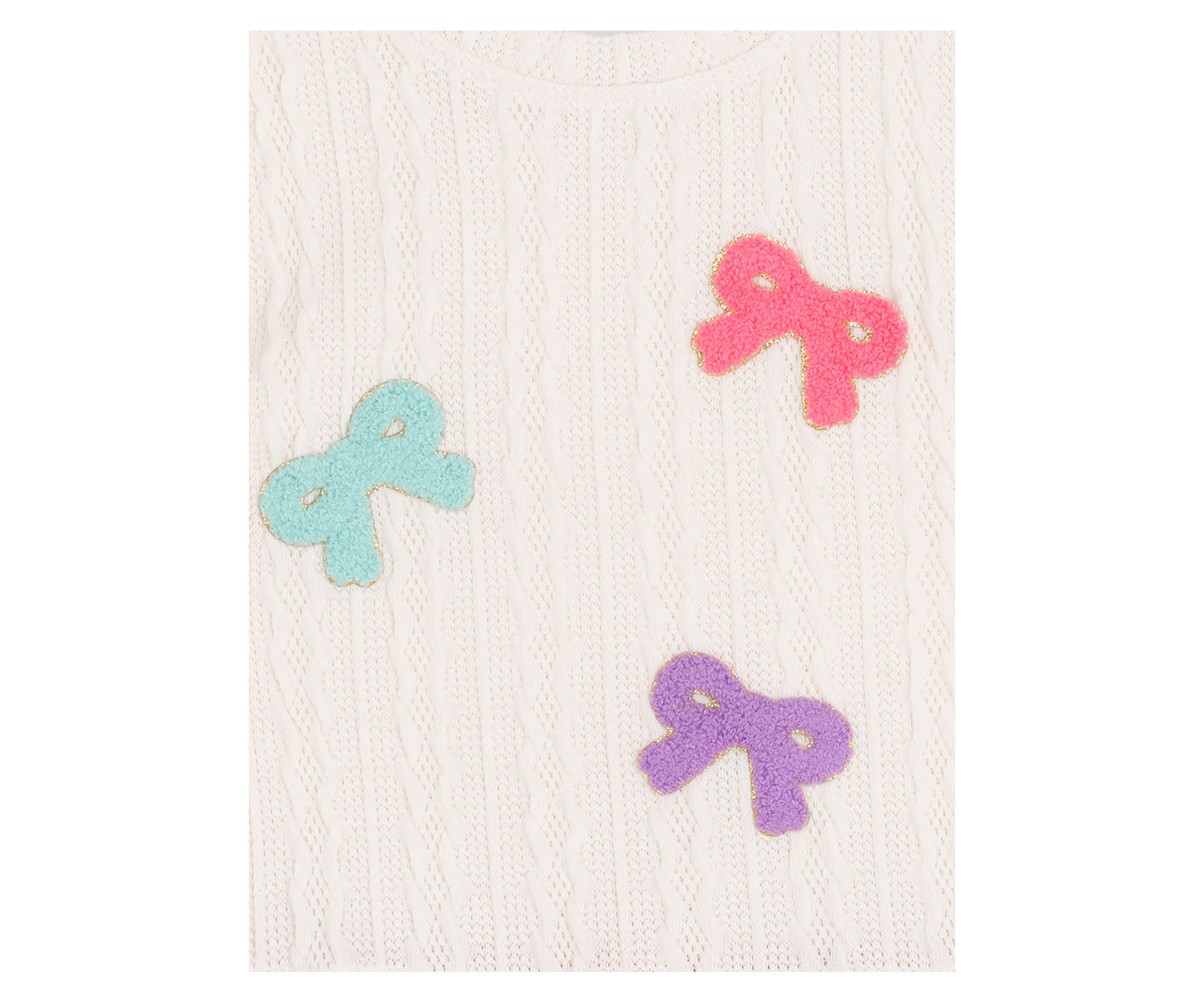 Girls 4-6x Bow Sweater and Tutu Set