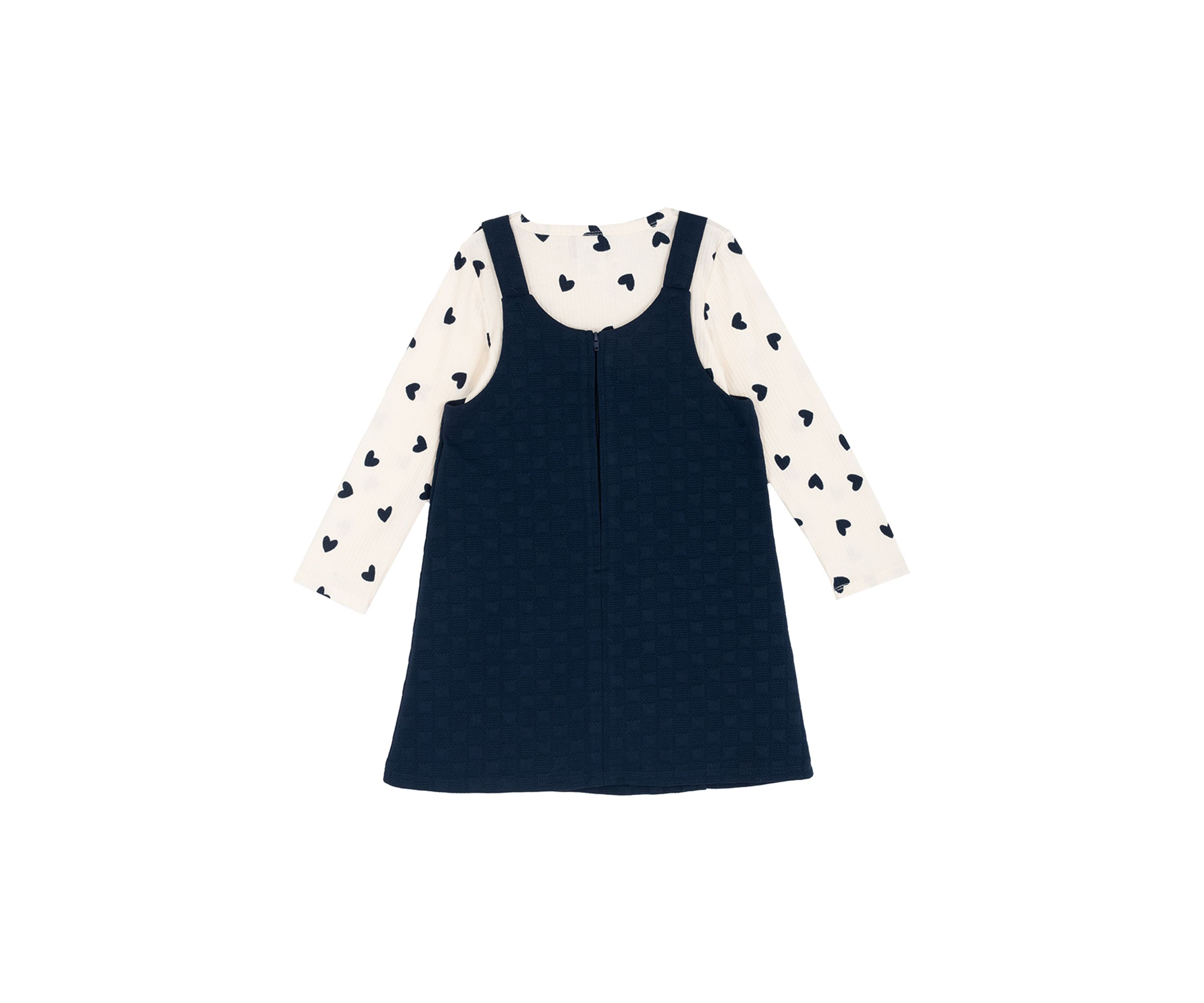 Girls 4-6x Heart Knit Jumper 