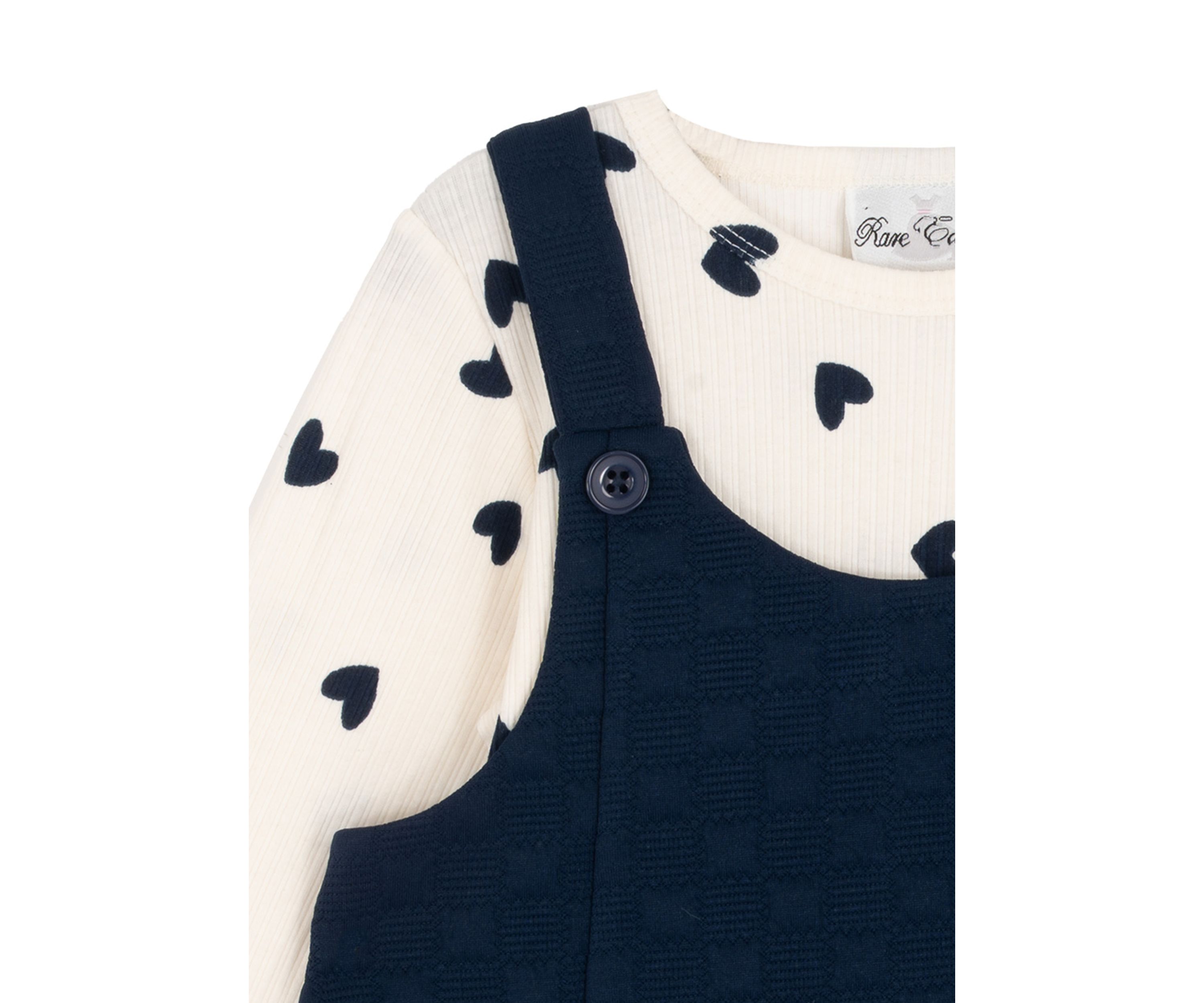 Girls 4-6x Heart Knit Jumper 