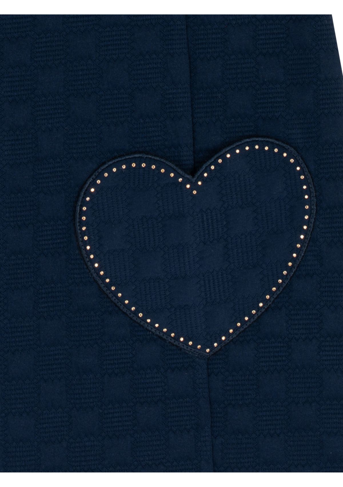 Girls 4-6x Heart Knit Jumper 