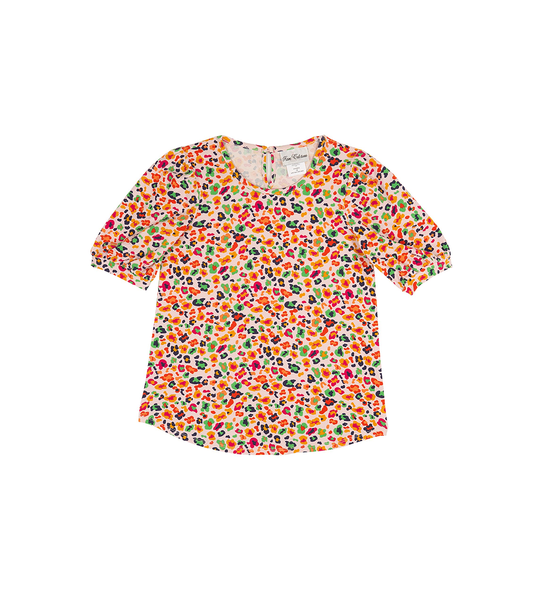 Girls 7-16 Leopard Printed Top