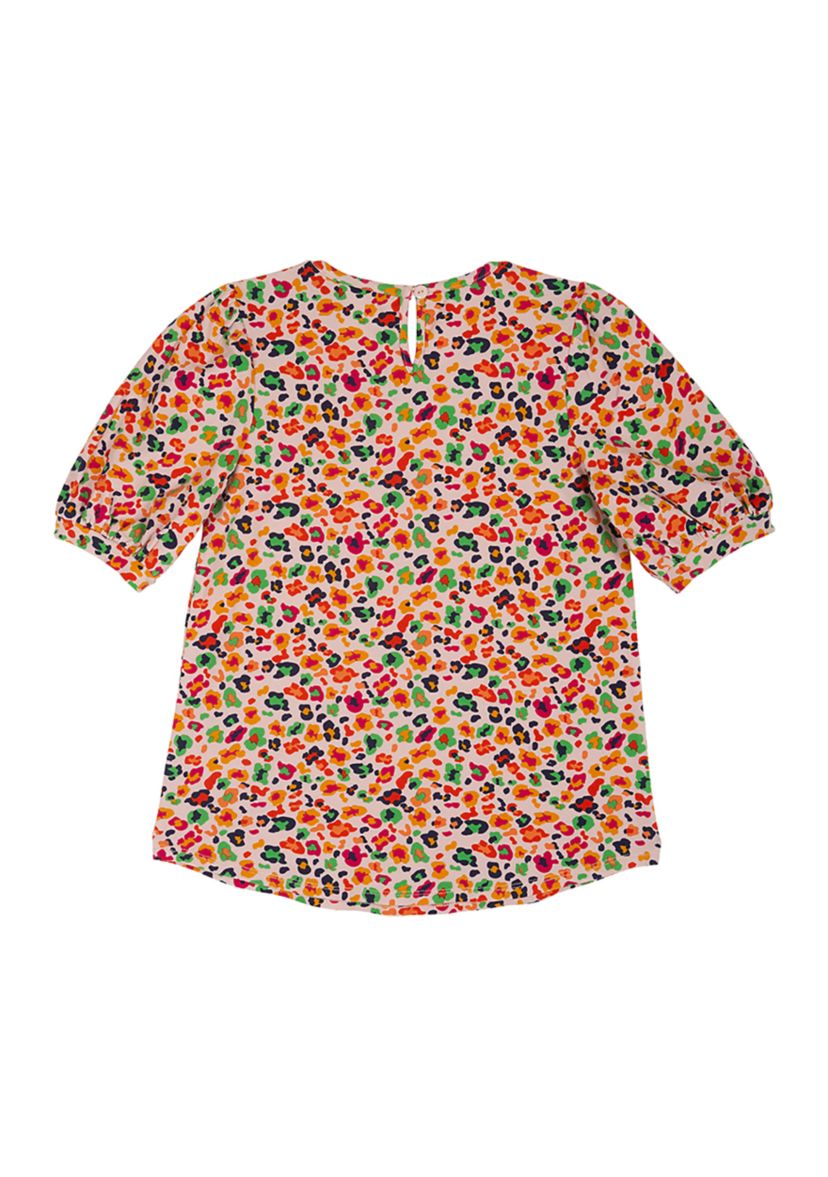 Girls 7-16 Leopard Printed Top