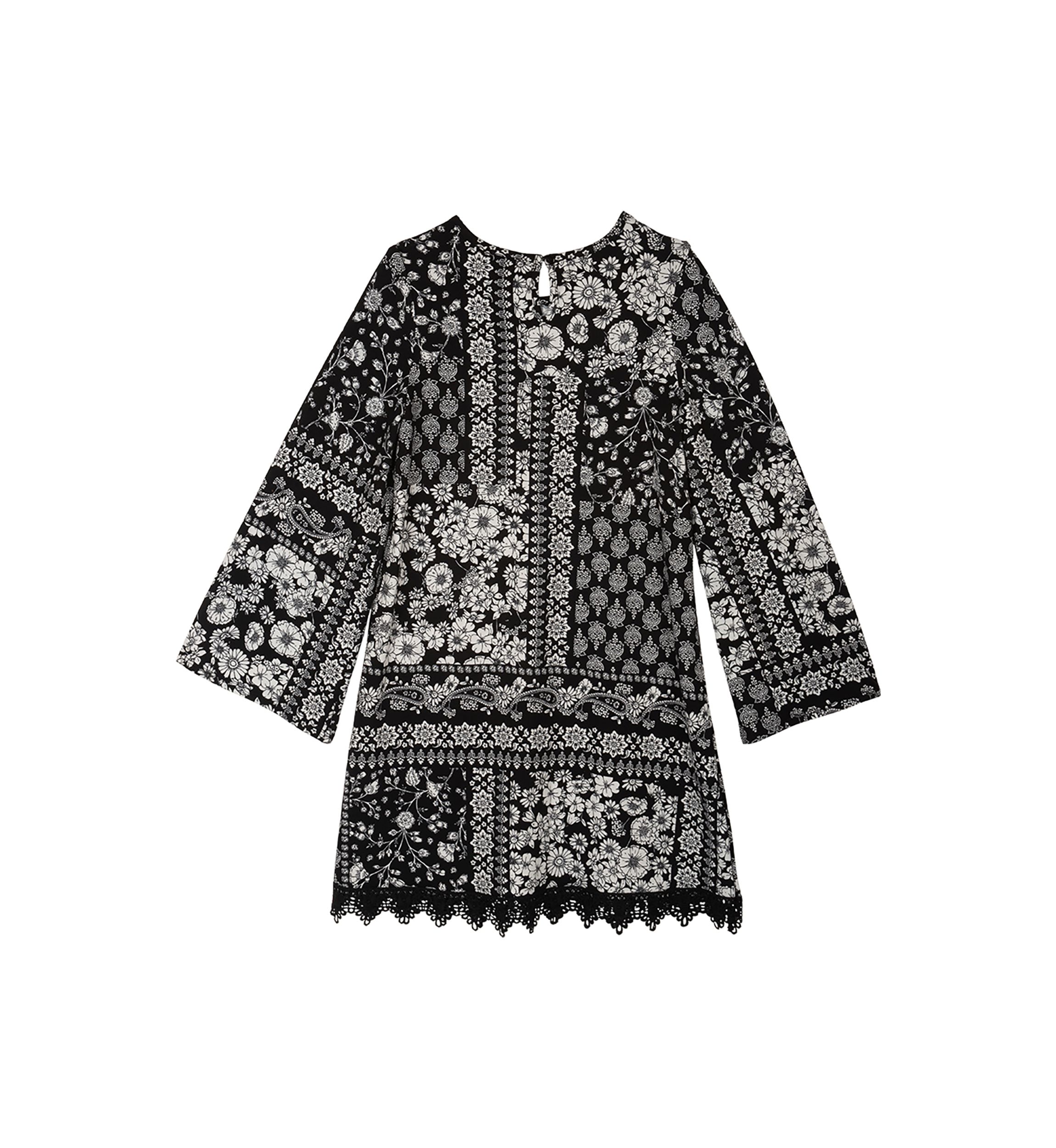 Girls 7-16 Floral Printed Dress