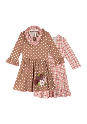 Girls 7-16 Printed Dress - 2 Pack