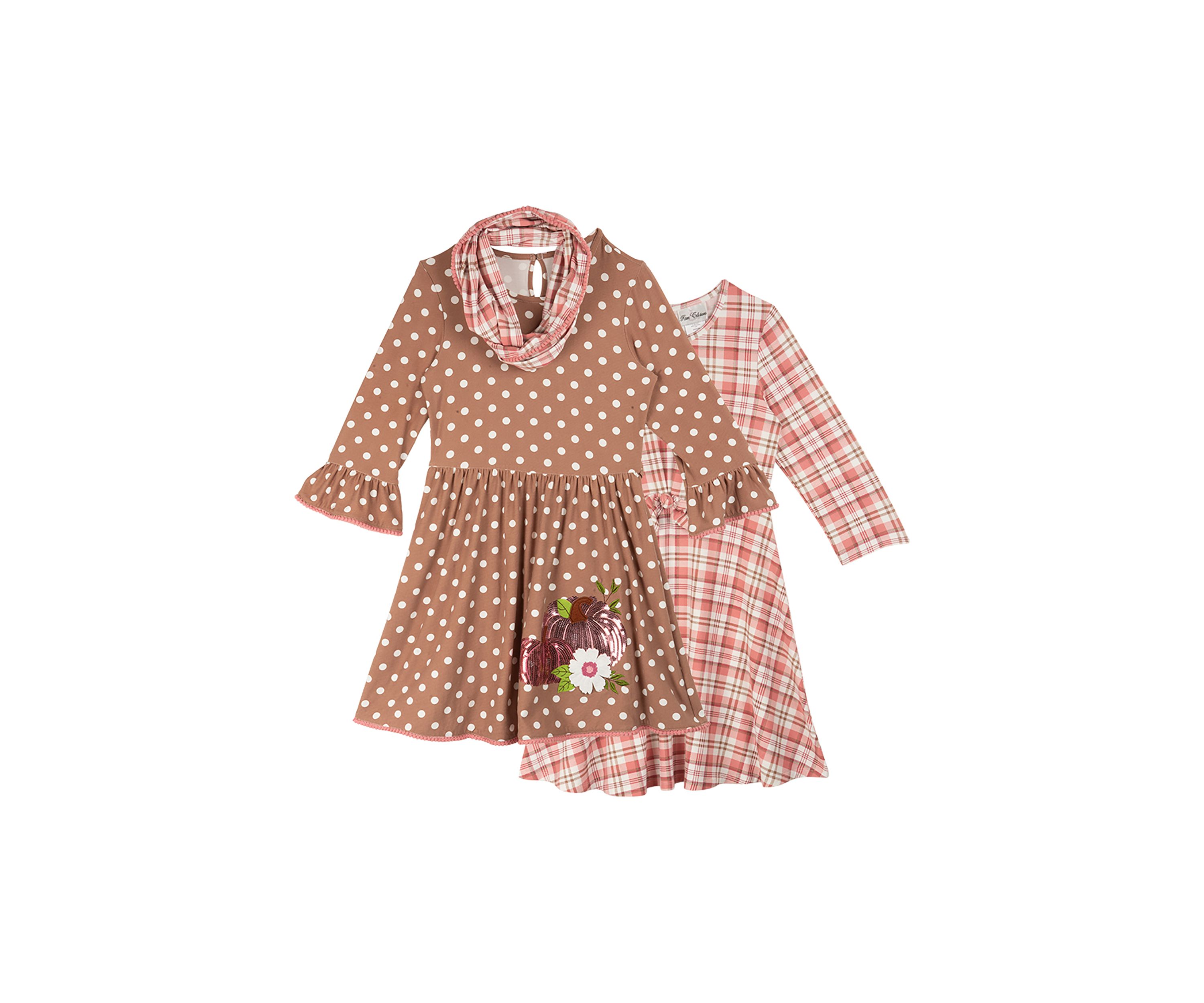 Girls 7-16 Printed Dress - 2 Pack