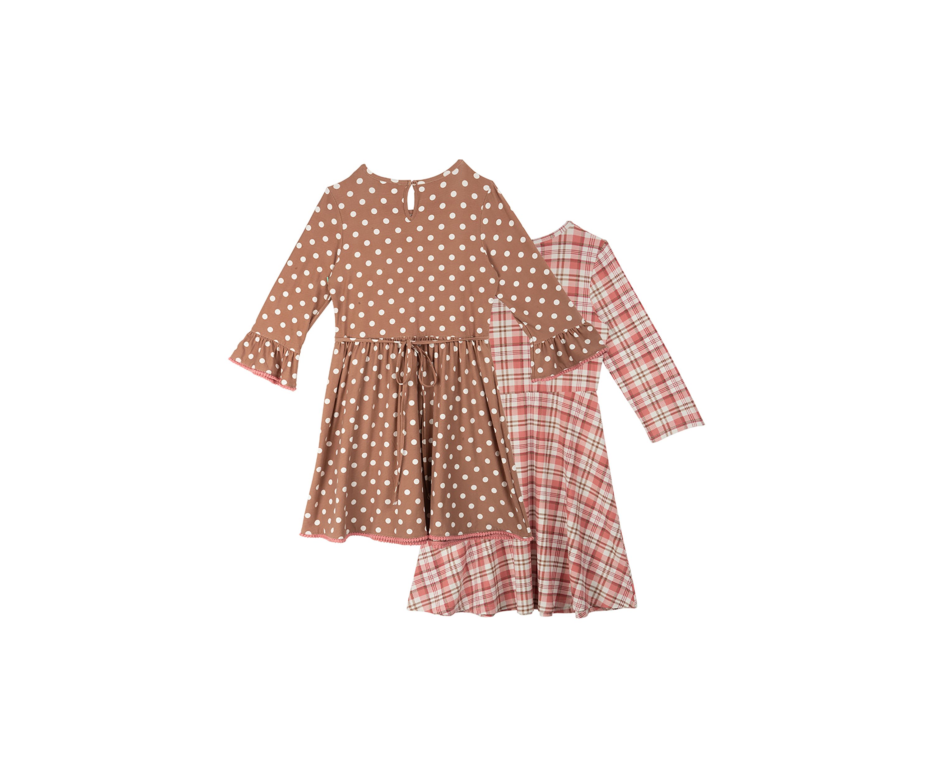 Girls 7-16 Printed Dress - 2 Pack