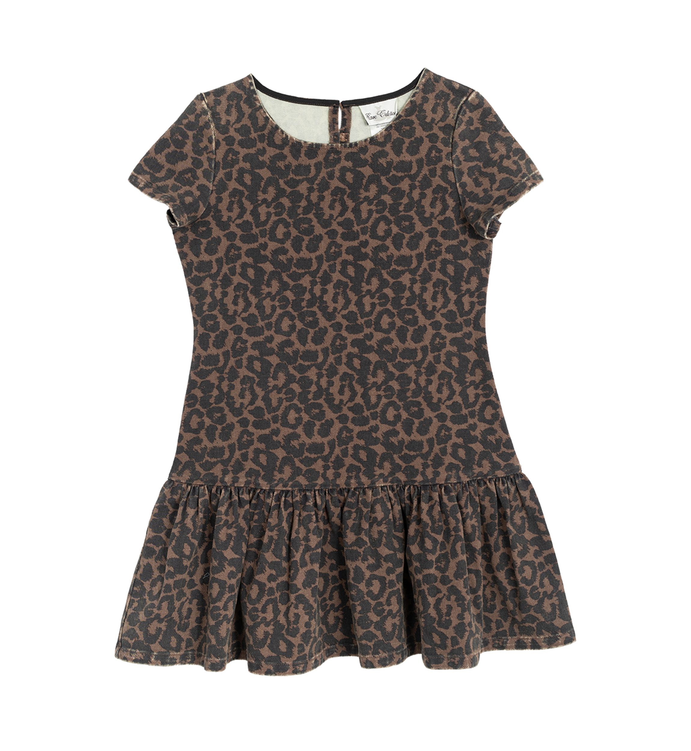 Girls 7-16 Animal Printed Shift Dress
