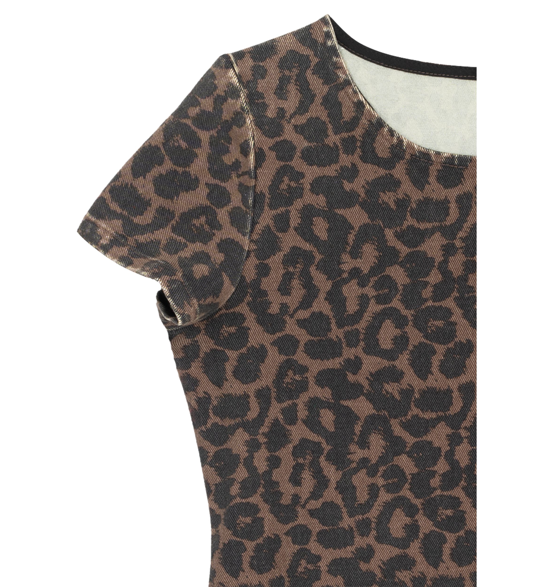 Girls 7-16 Animal Printed Shift Dress