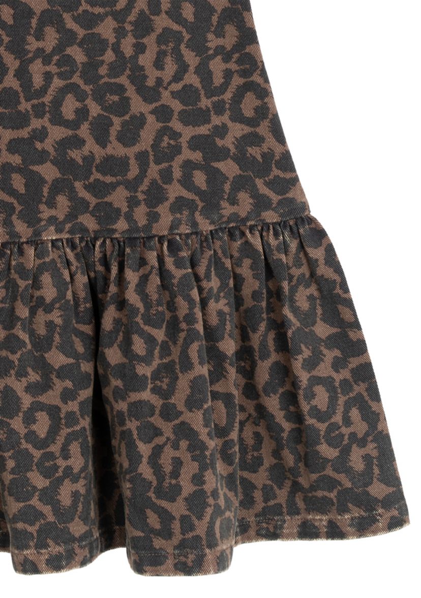 Girls 7-16 Animal Printed Shift Dress