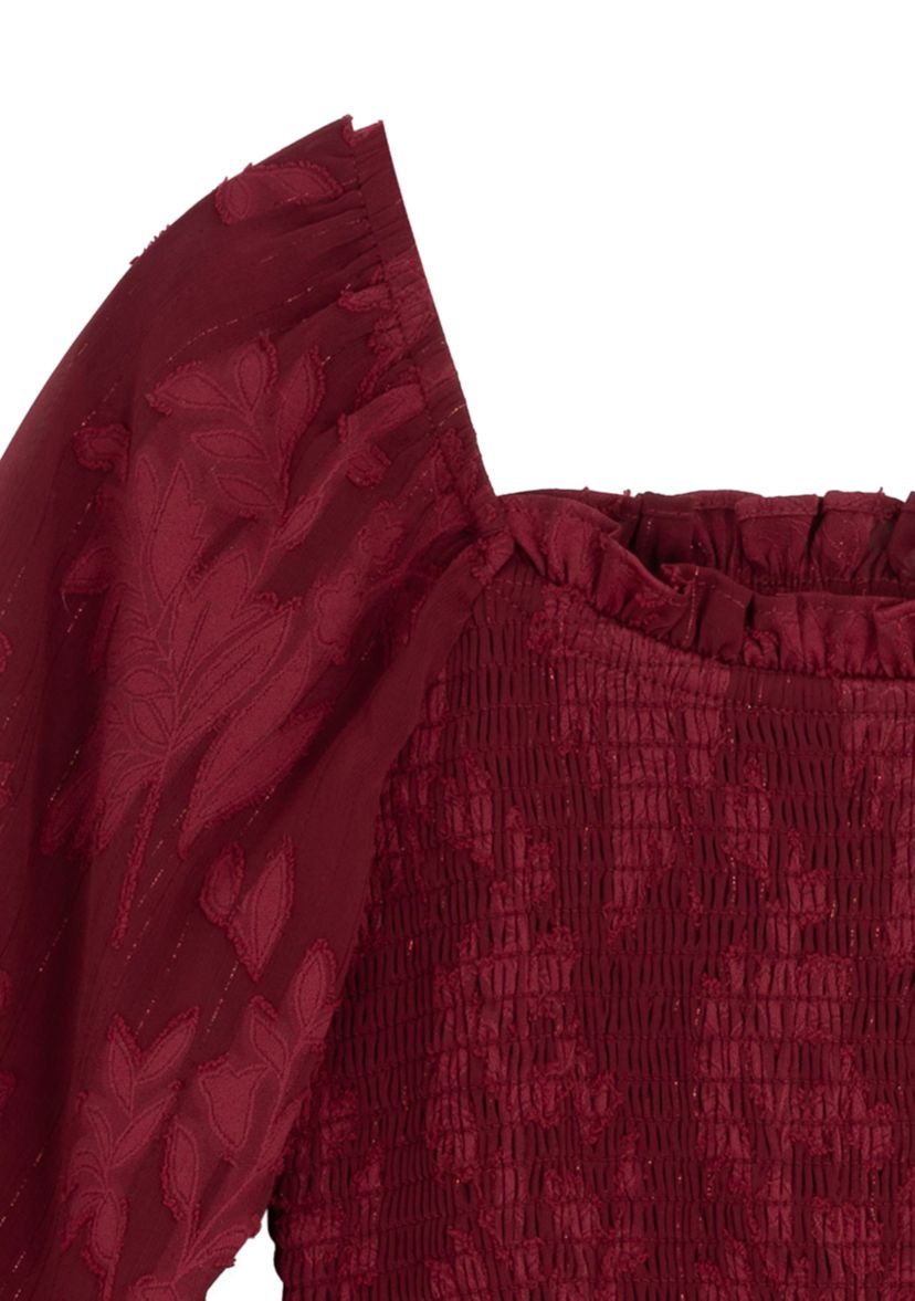 Girls 7-16 Burnout Chiffon Dress