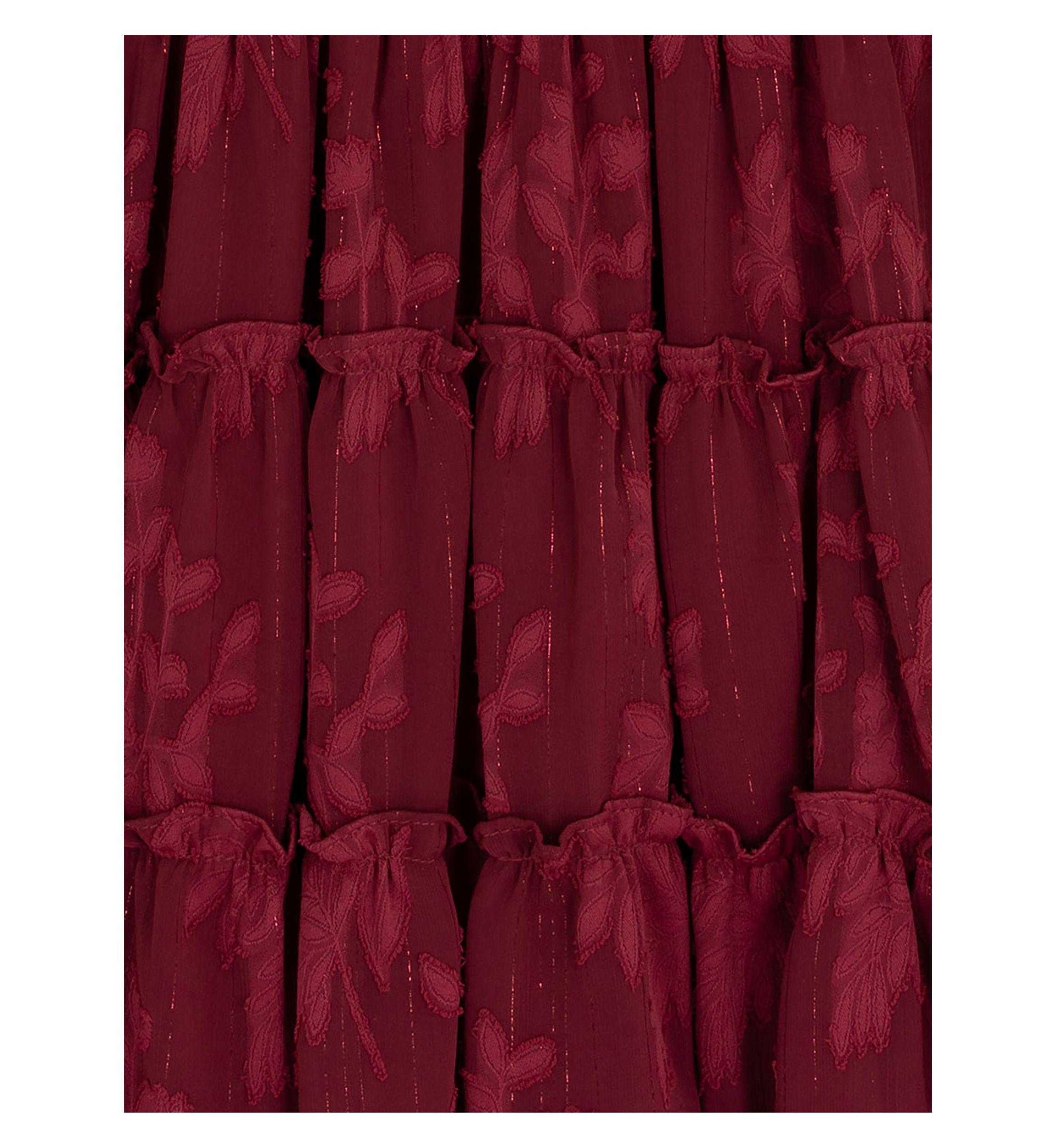 Girls 7-16 Burnout Chiffon Dress