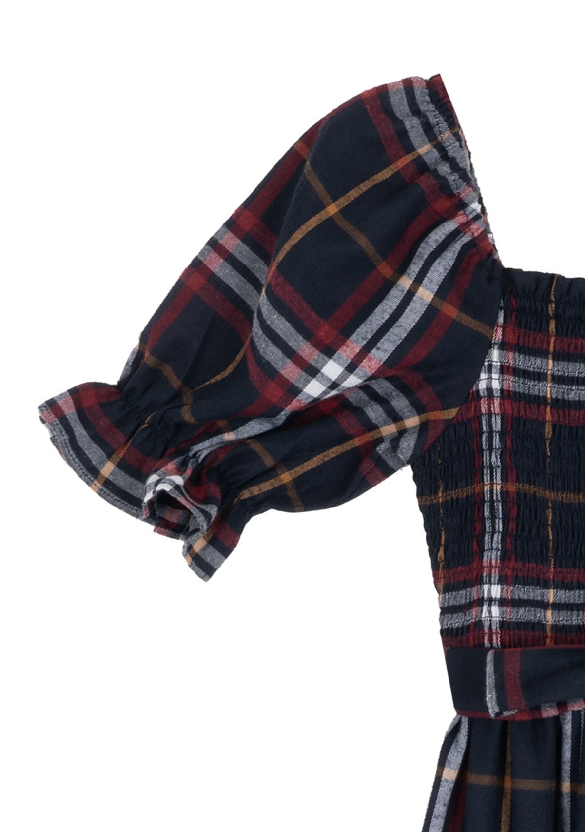 Girls 7-16 Plaid Woven Maxi Dress