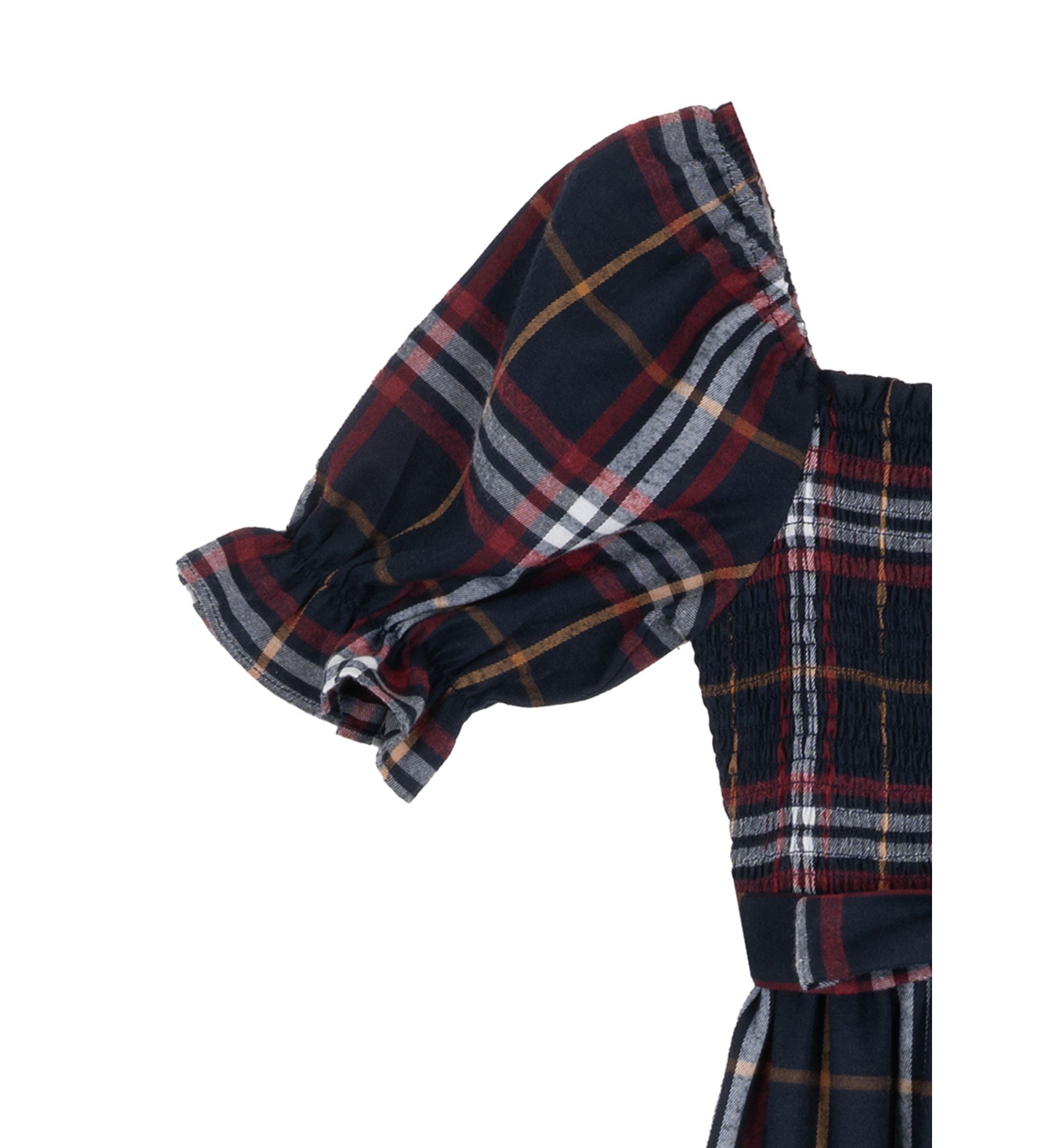 Girls 7-16 Plaid Woven Maxi Dress