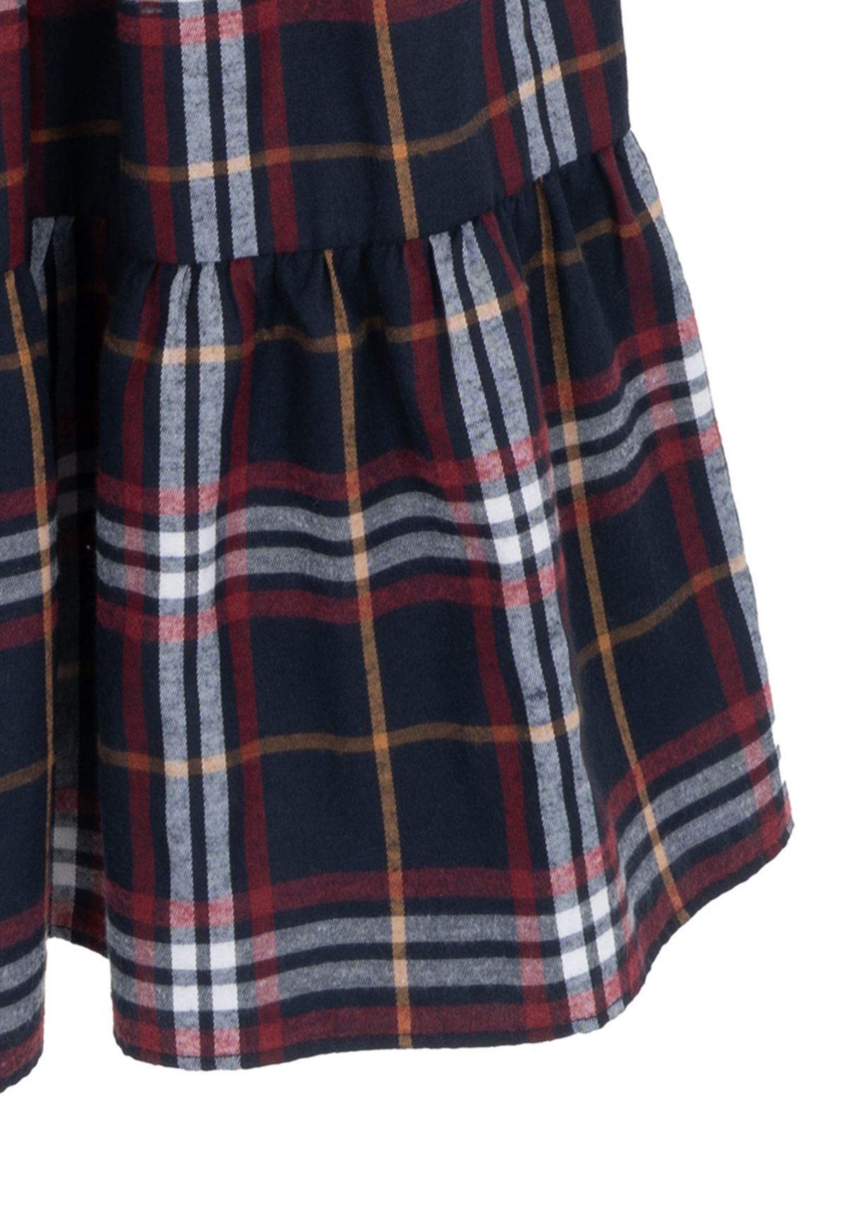 Girls 7-16 Plaid Woven Maxi Dress