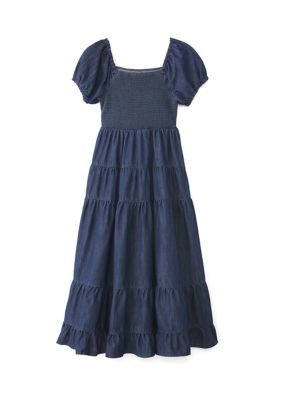 Rare Editions Girls 7-16 Smocked Maxi Skirt
