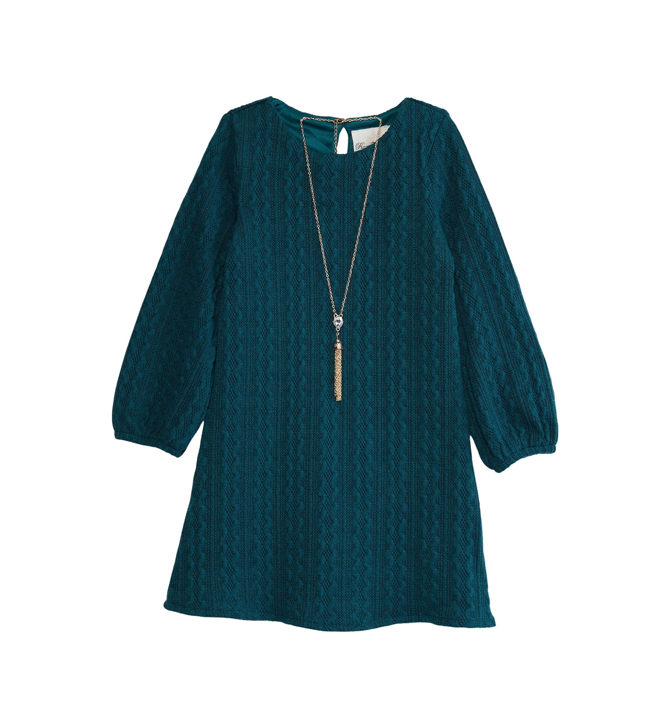 Girls 4-6x Double Knit Shift Dress