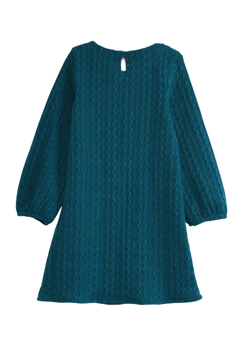Girls 4-6x Double Knit Shift Dress