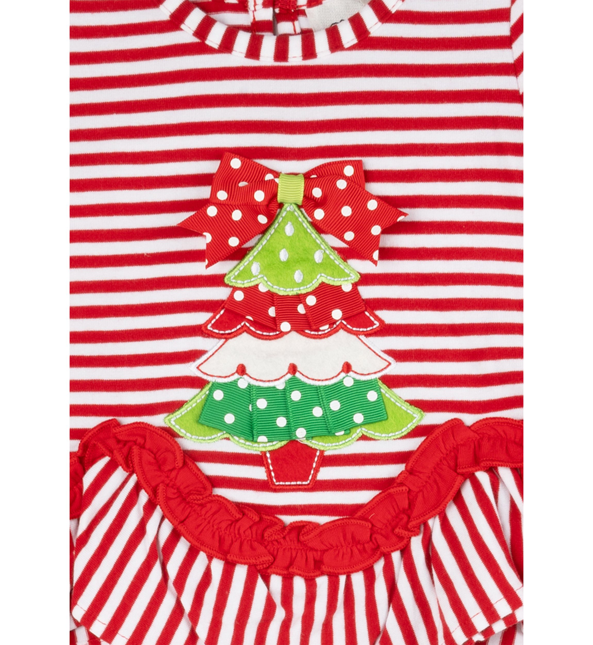 Girls 4-6x Striped Top and Printed Leggings Set