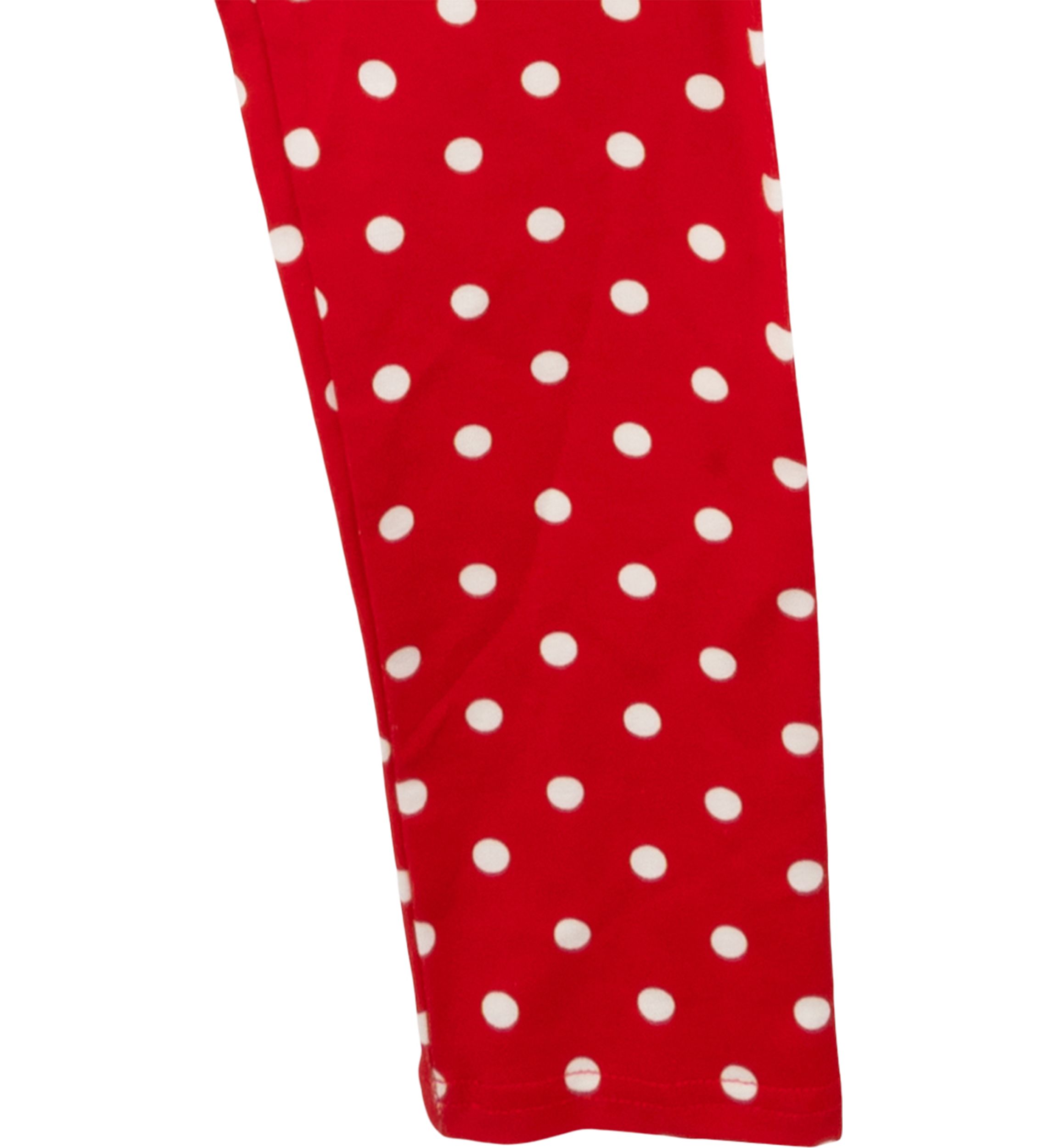 Girls 4-6x Santa Appliqué Top and Leggings Set