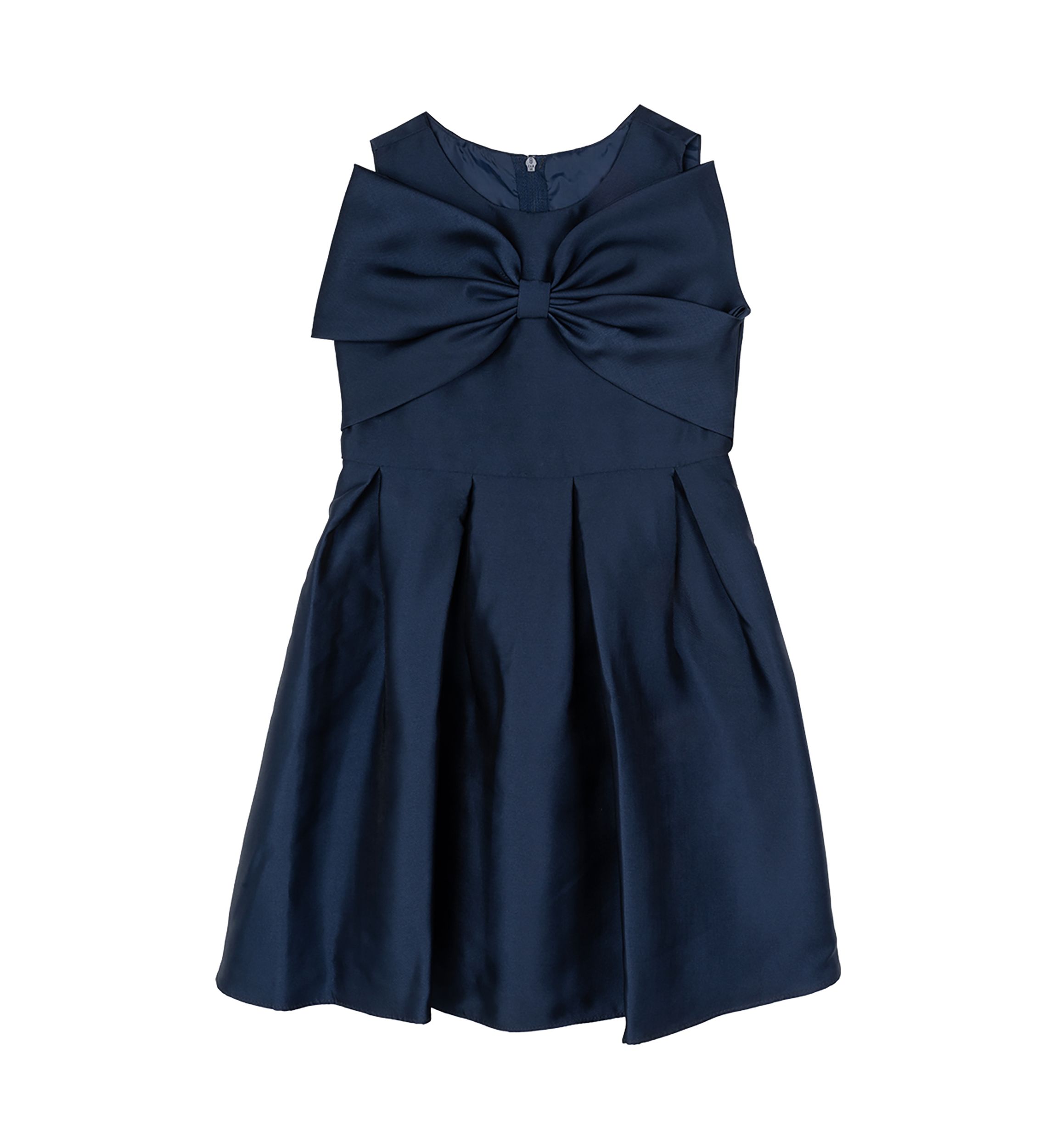 Girls 4-6x Mikado Bodice Bow Dress