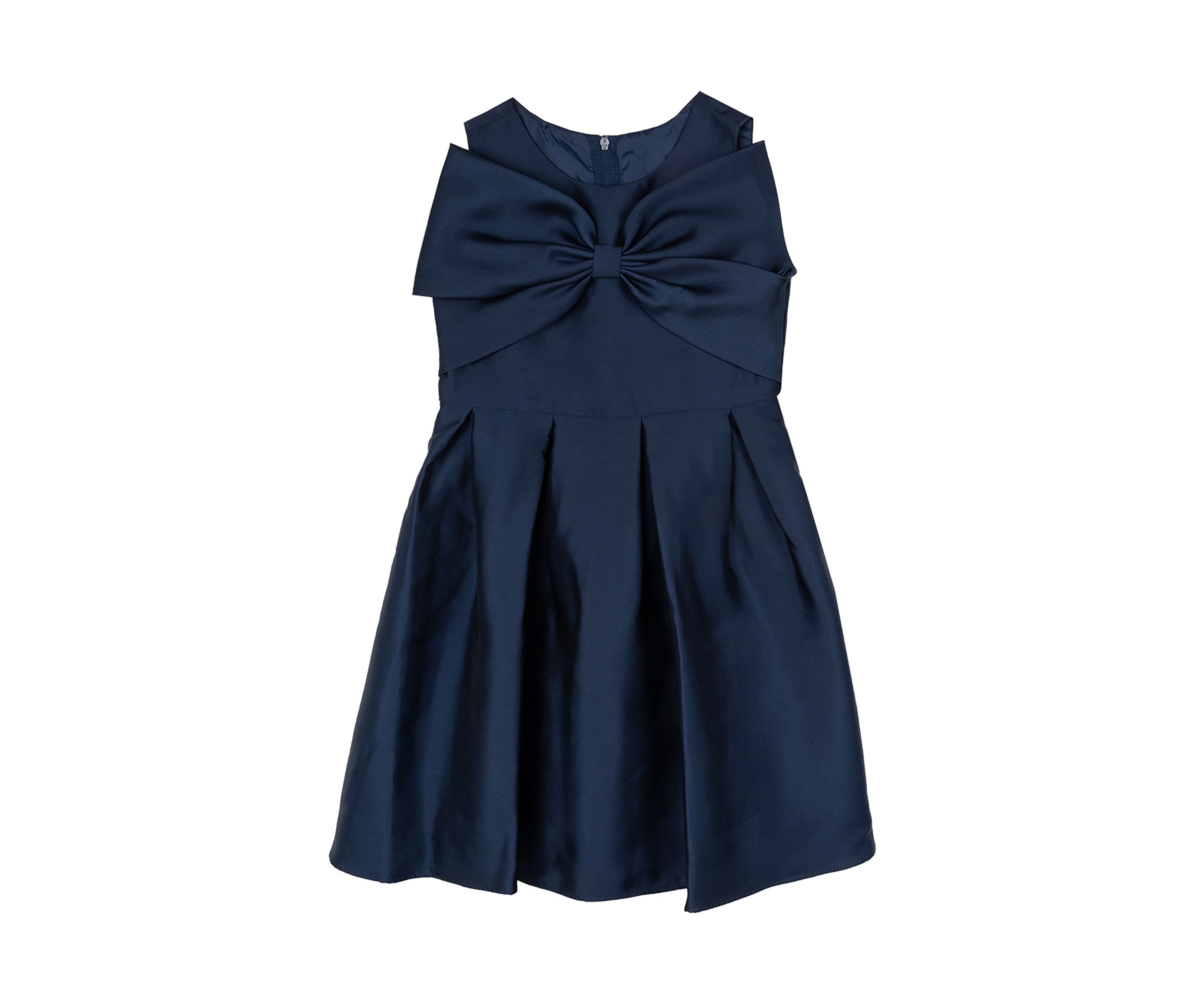 Girls 4-6x Mikado Bodice Bow Dress