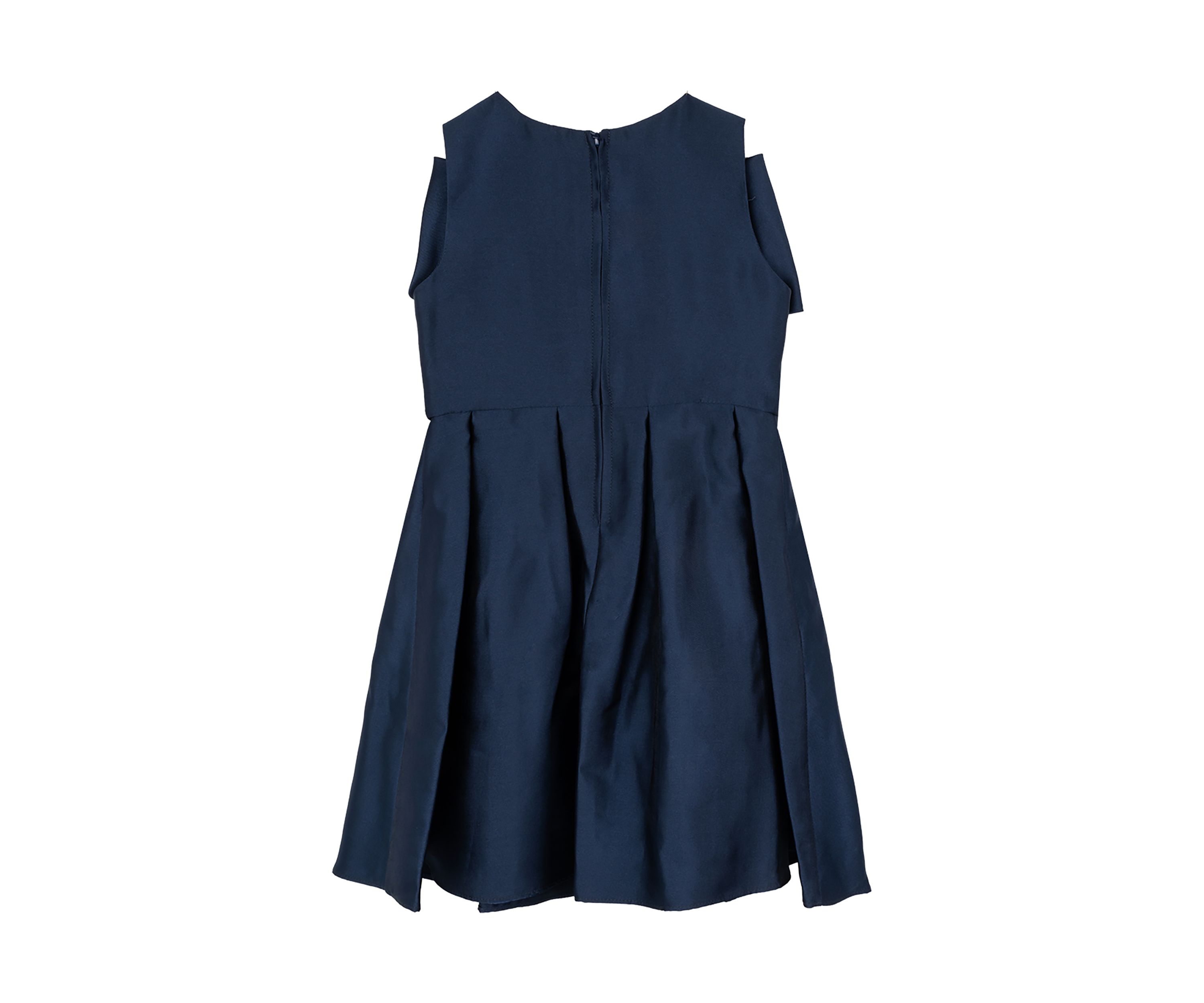 Girls 4-6x Mikado Bodice Bow Dress