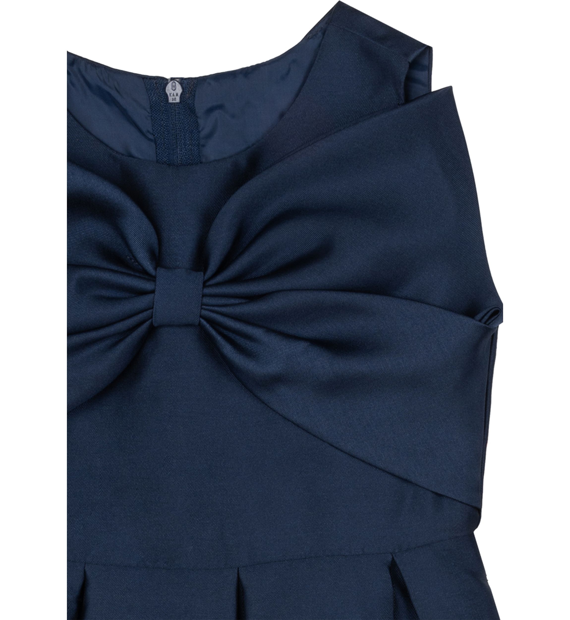 Girls 4-6x Mikado Bodice Bow Dress