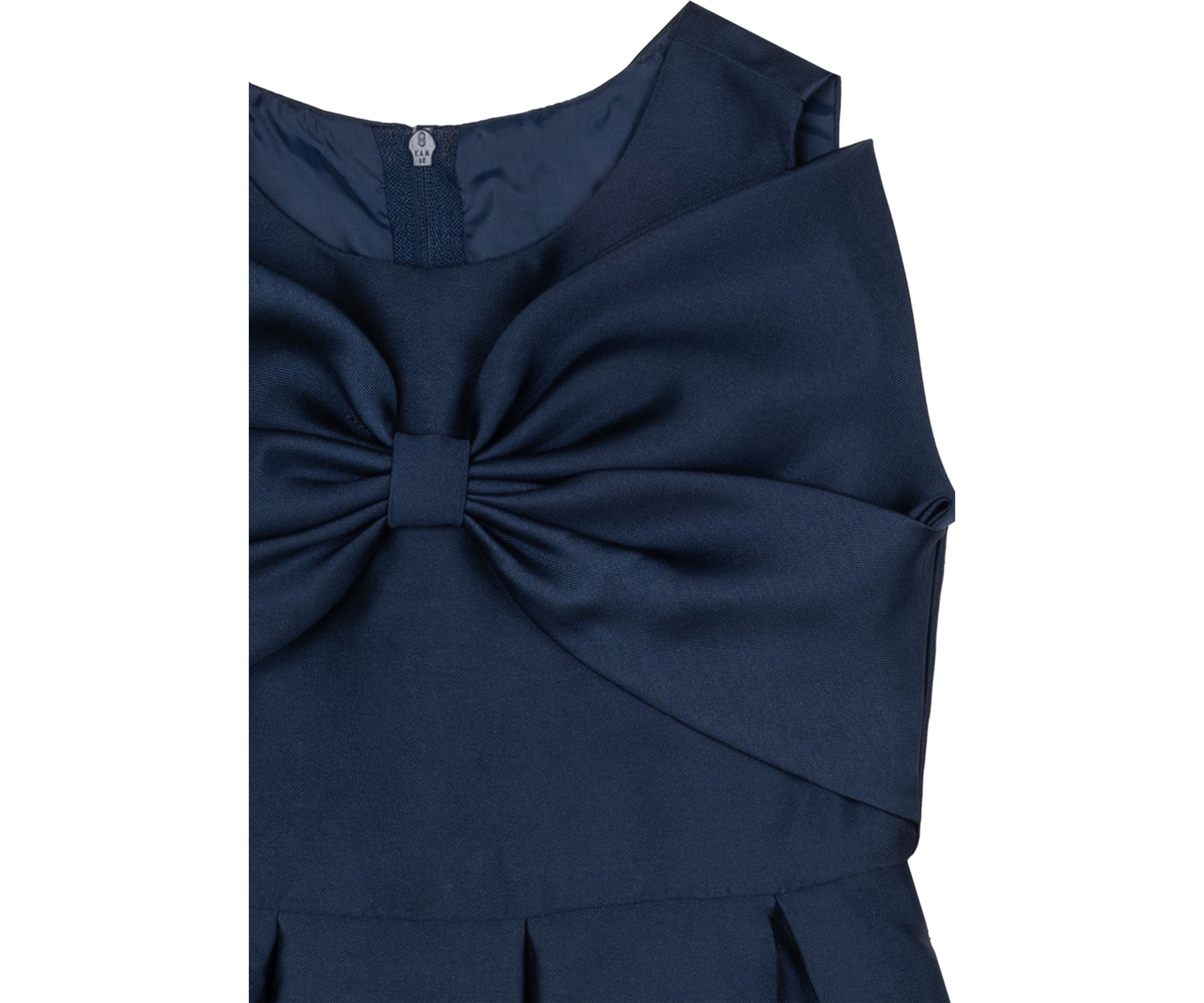 Girls 4-6x Mikado Bodice Bow Dress