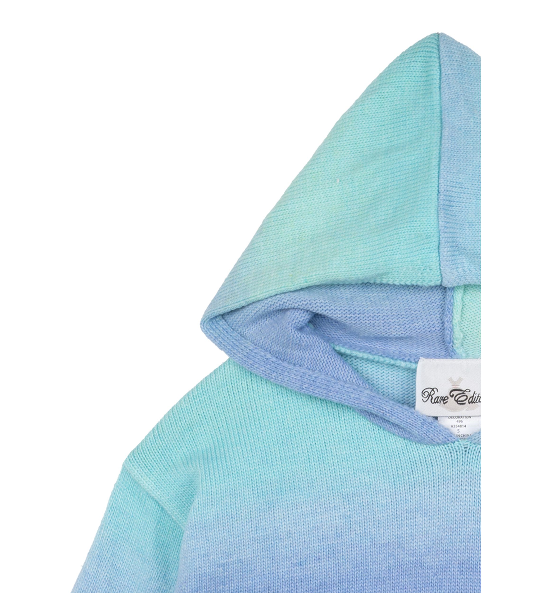 Girls 4-6x Ombré Knit Hoodie and Pants Set