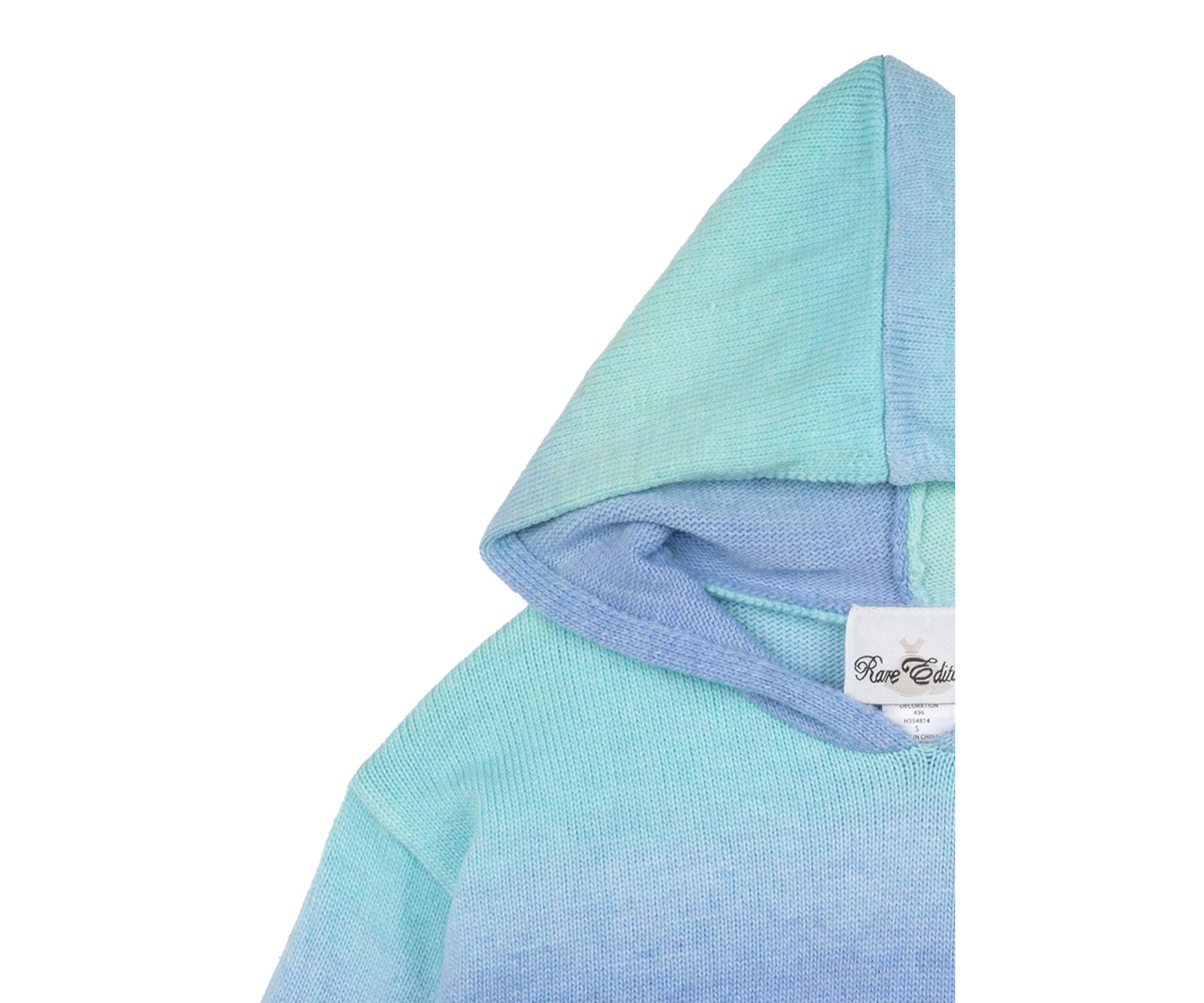 Girls 4-6x Ombré Knit Hoodie and Pants Set