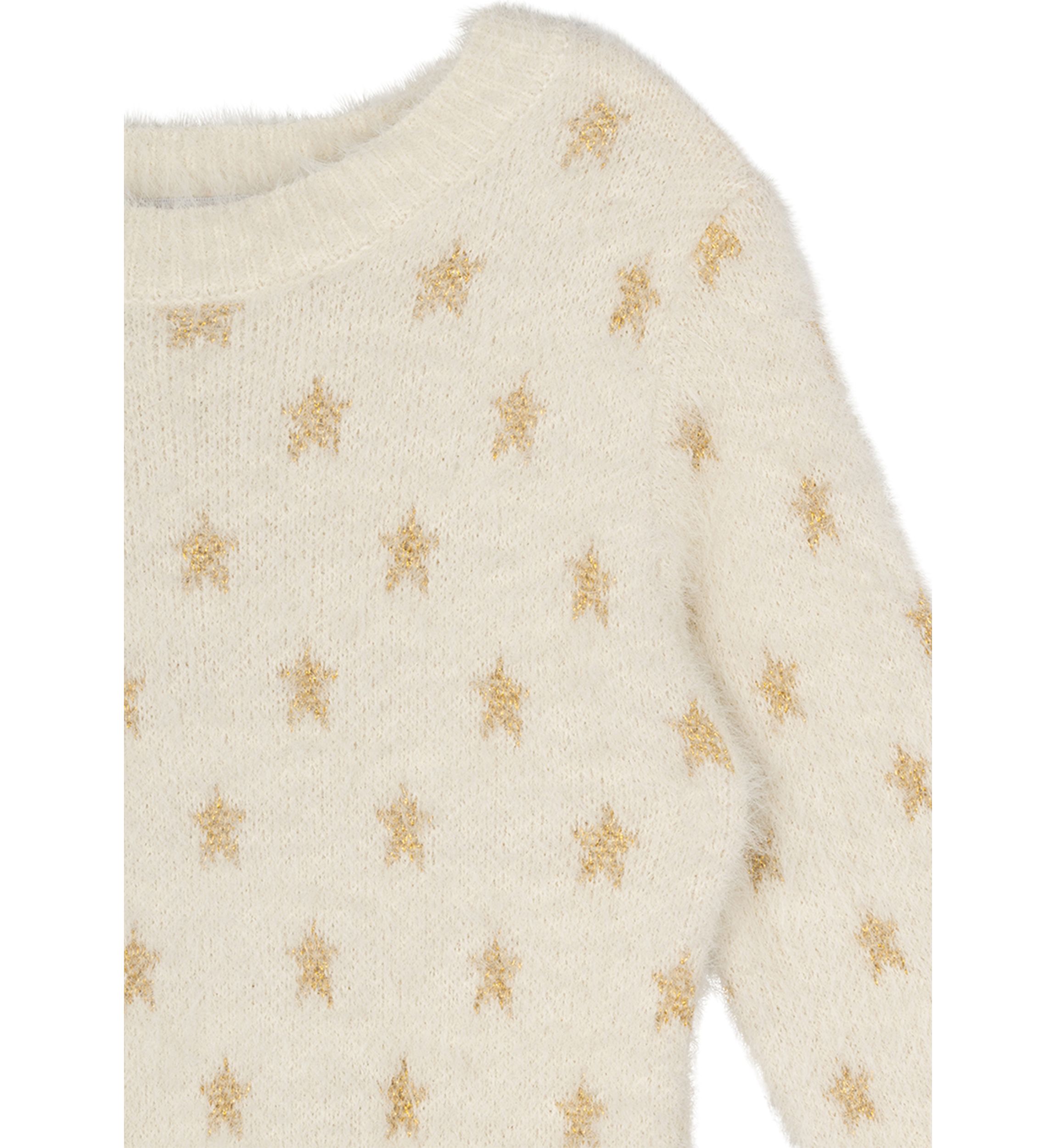 Girls 4-6x Star Sweater Dress with Pleather Bag Set