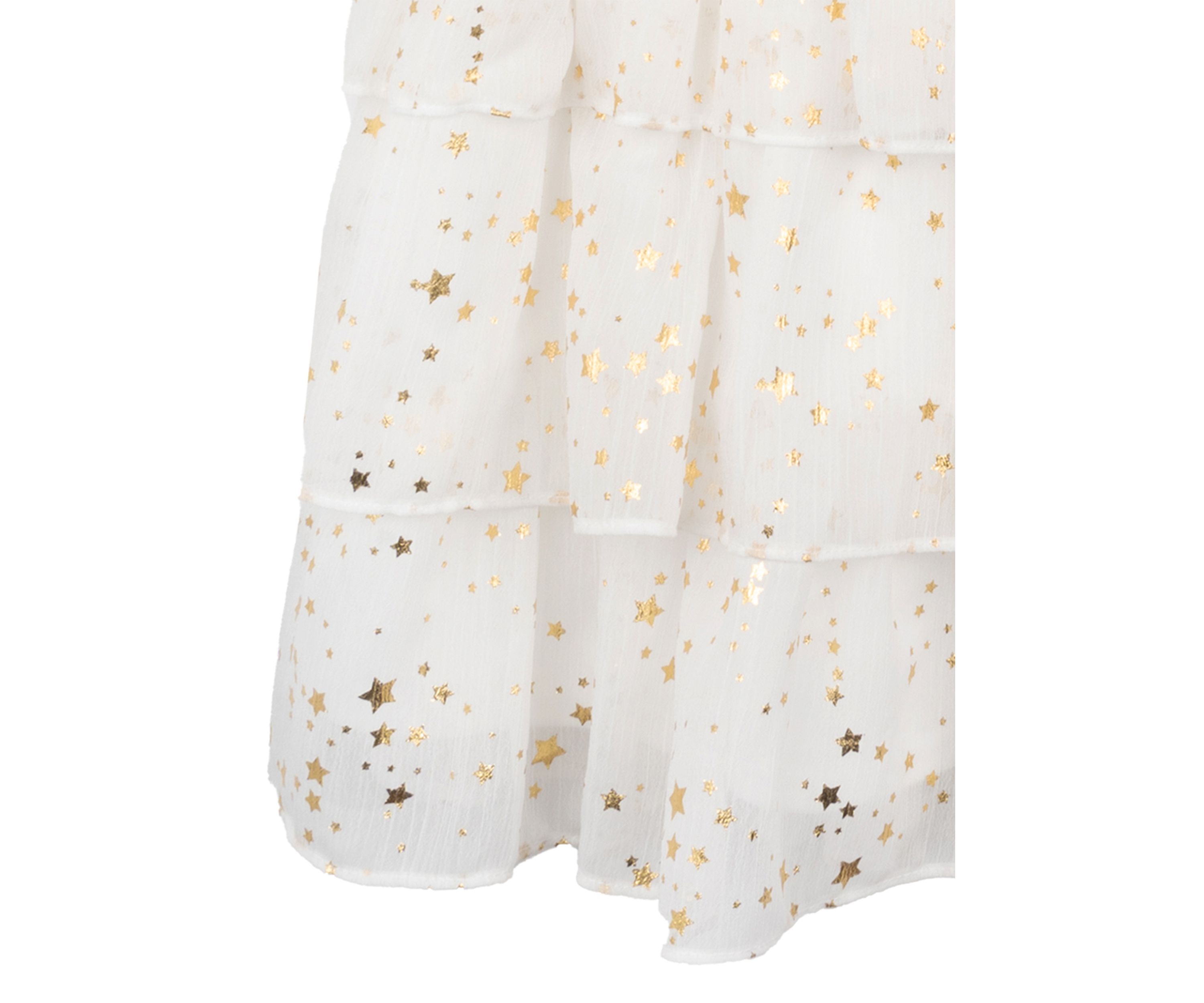 Girls 4-6x Foil Printed Dress