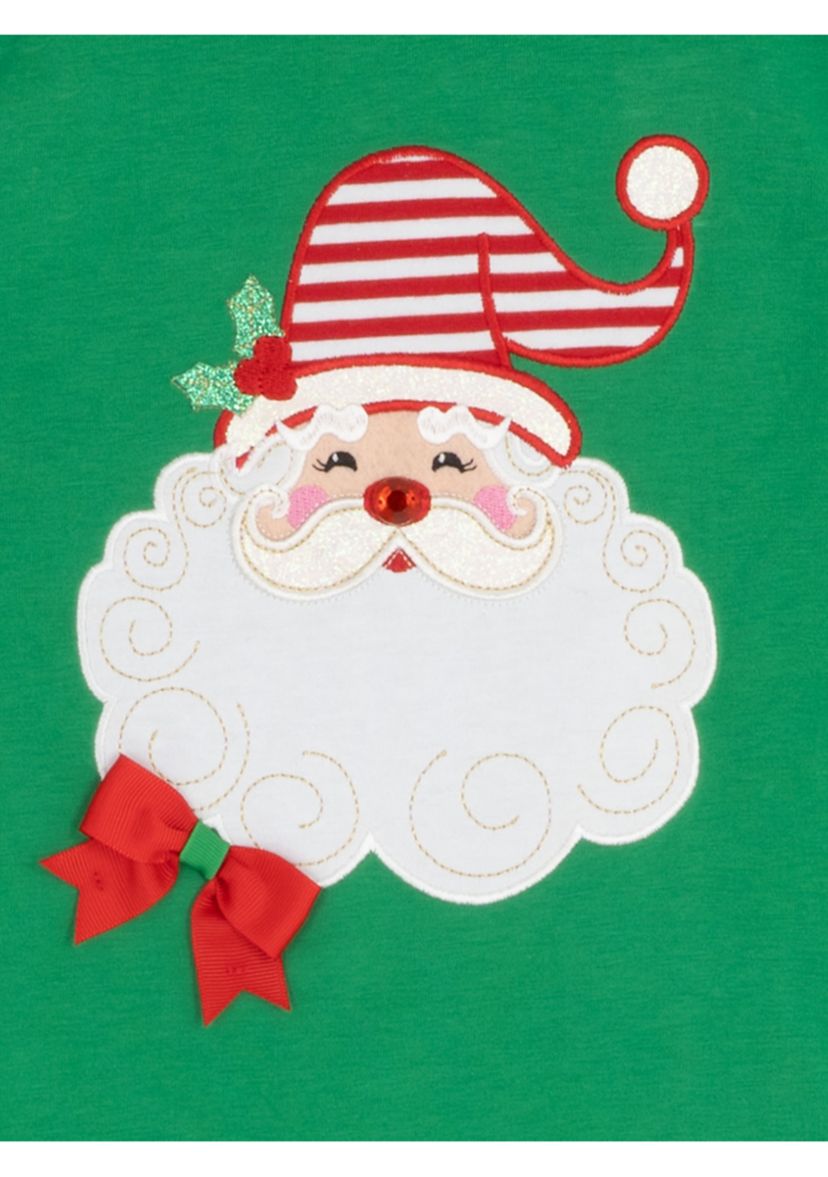 Girls 4-6x Santa Graphic Set 